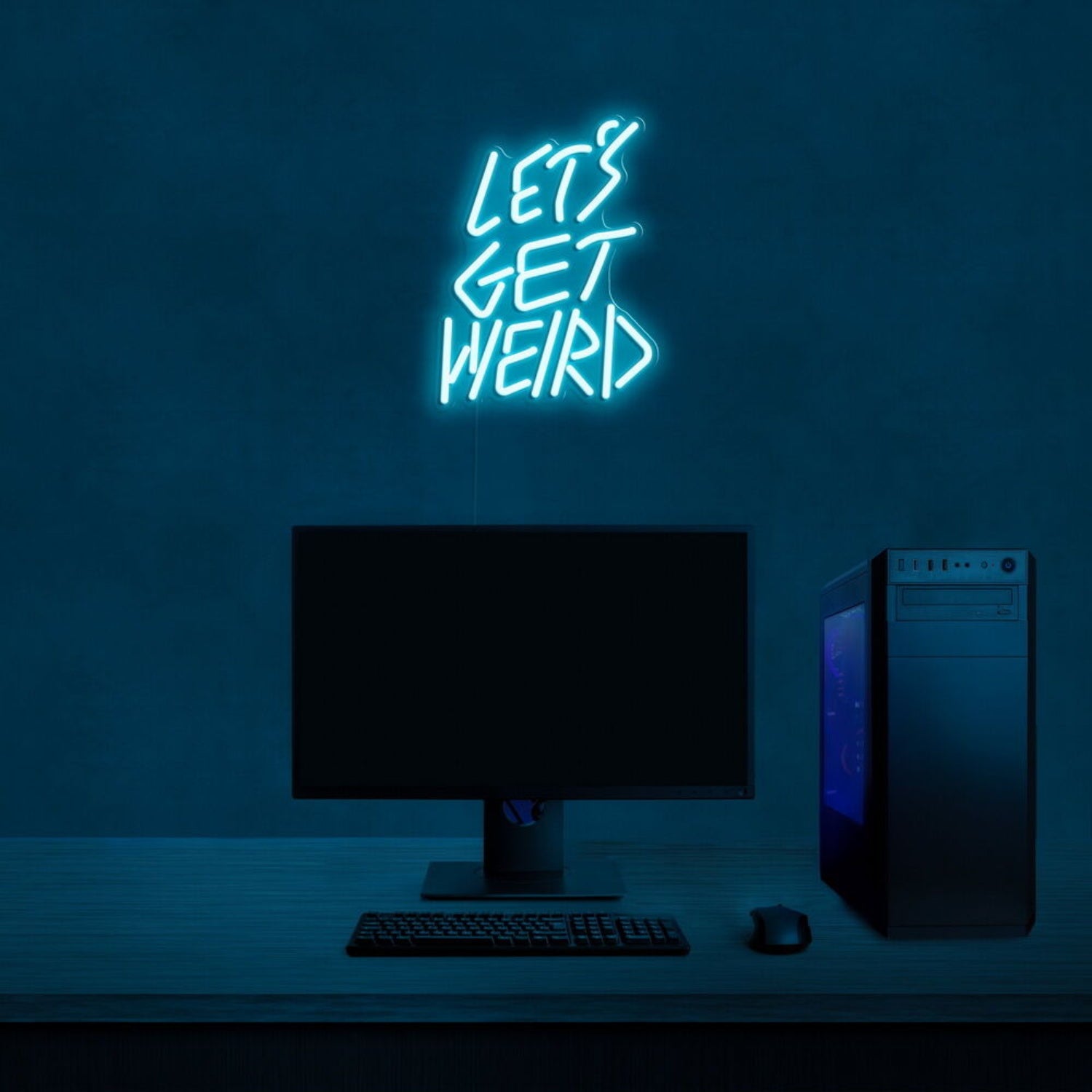 Lets Get Weird Led Neon Sign For Fun And Playful Spaces | Shineneon