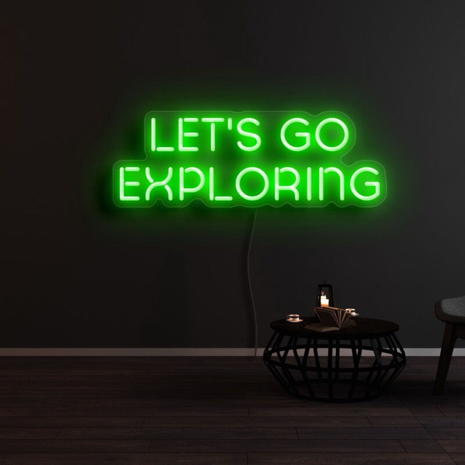 Lets Go Exploring Led Neon Sign | Shineneon