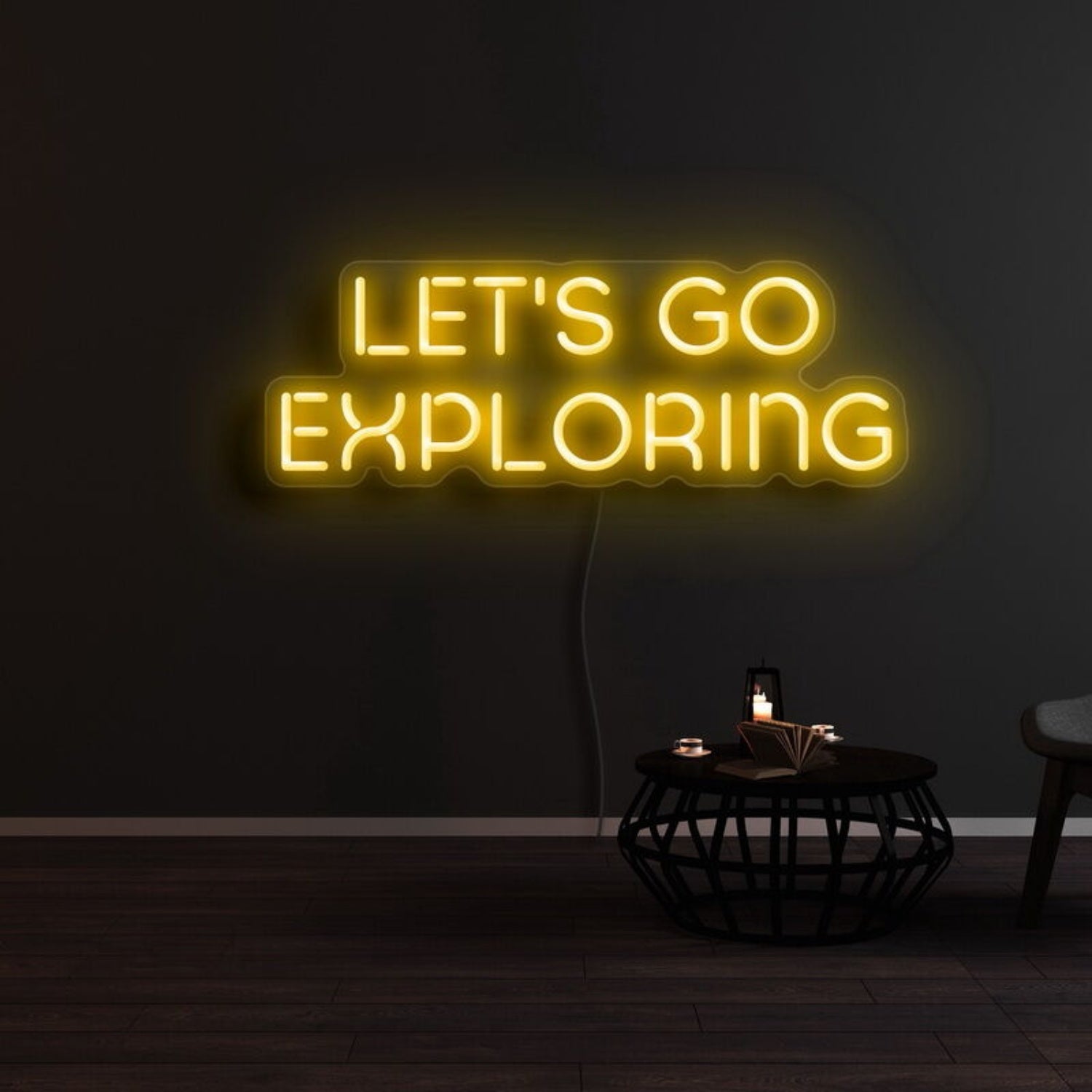 Lets Go Exploring Led Neon Sign | Shineneon