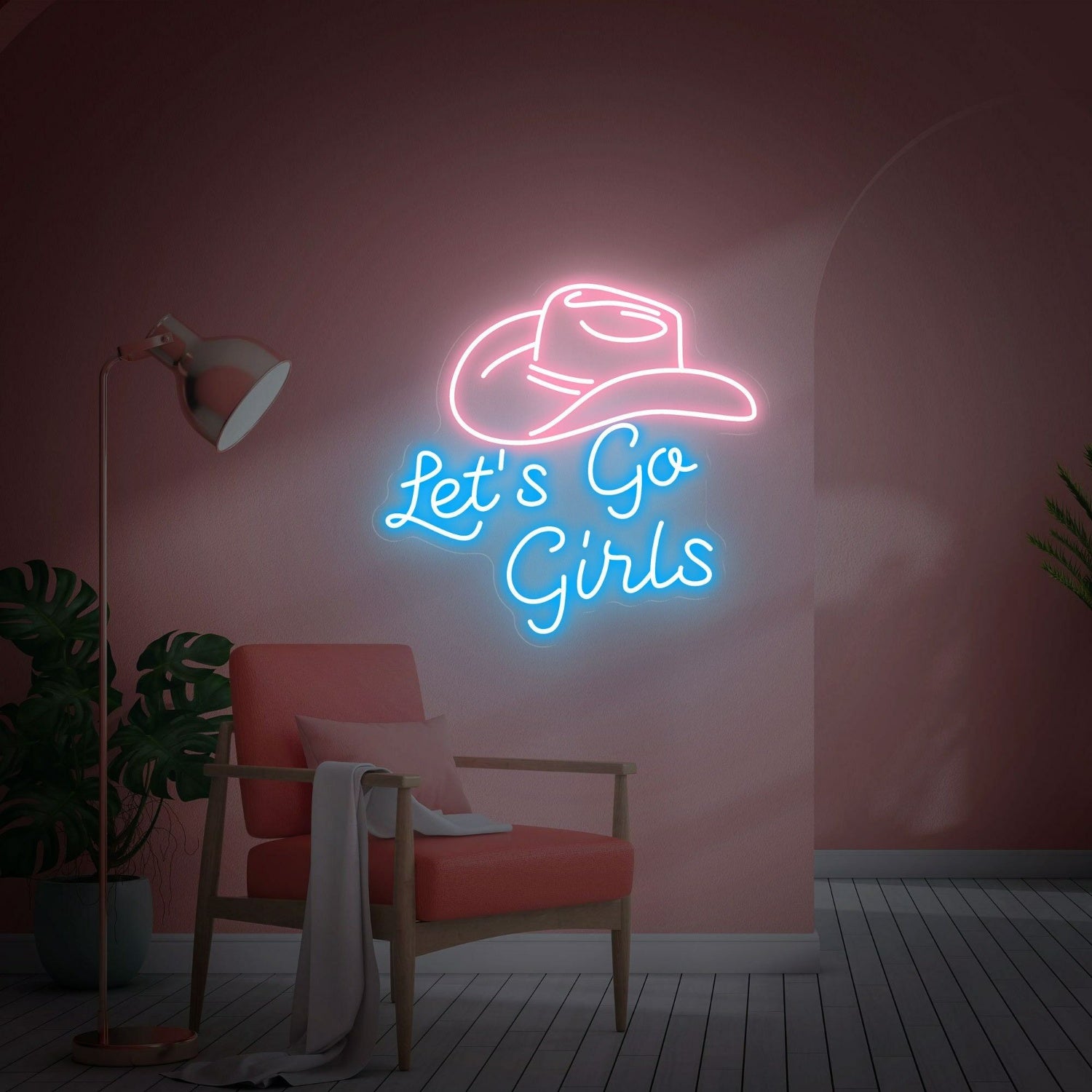 Lets Go Girls Led Neon Sign Fbachelorette Party Teenage Girl Gifts | Shineneon