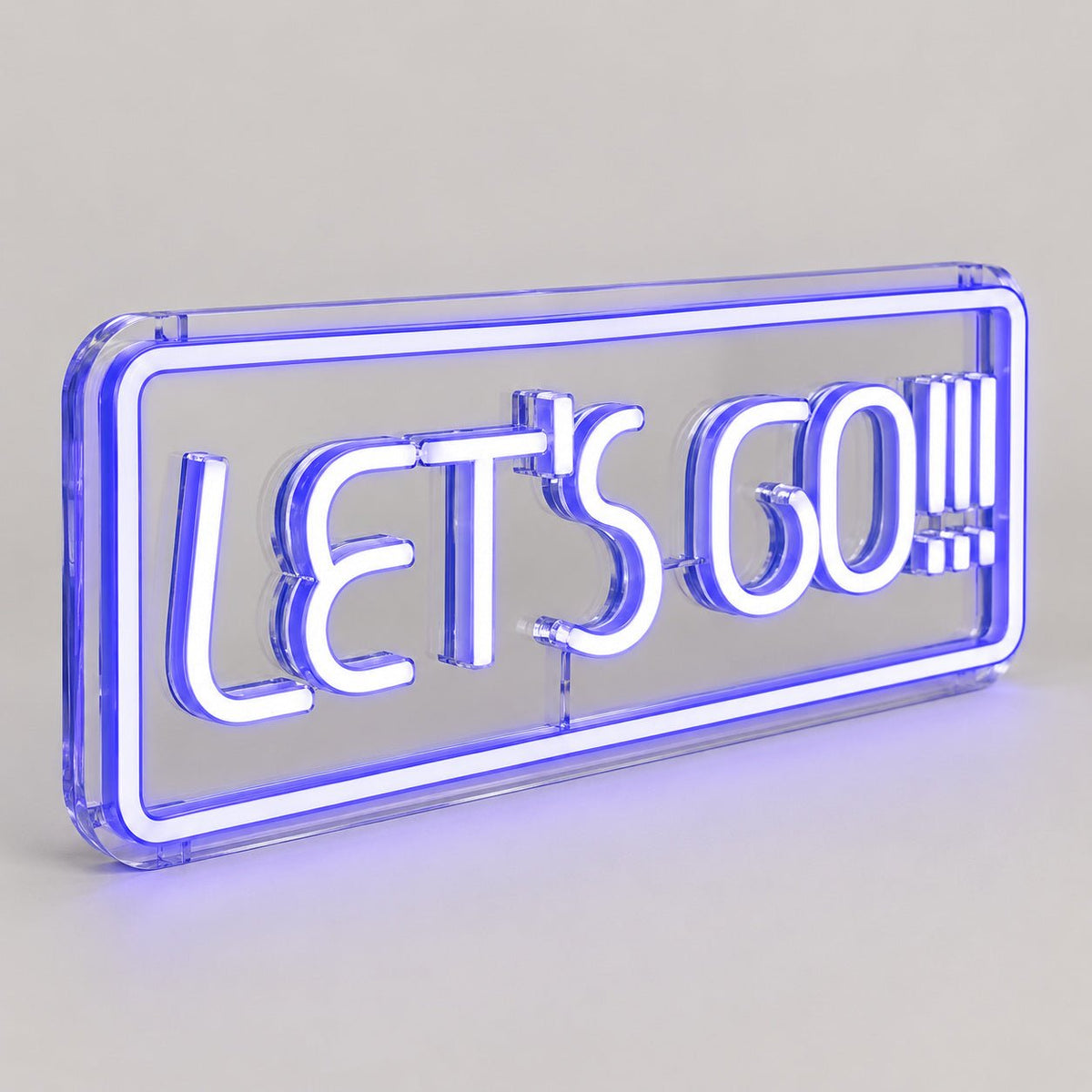 Lets Go LED Neon Sign - Shineneon
