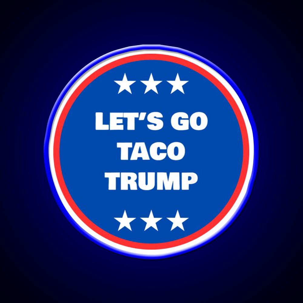 Lets Go Taco Lets Go Taco Led Neon Sign Rgb Color - Shineneon