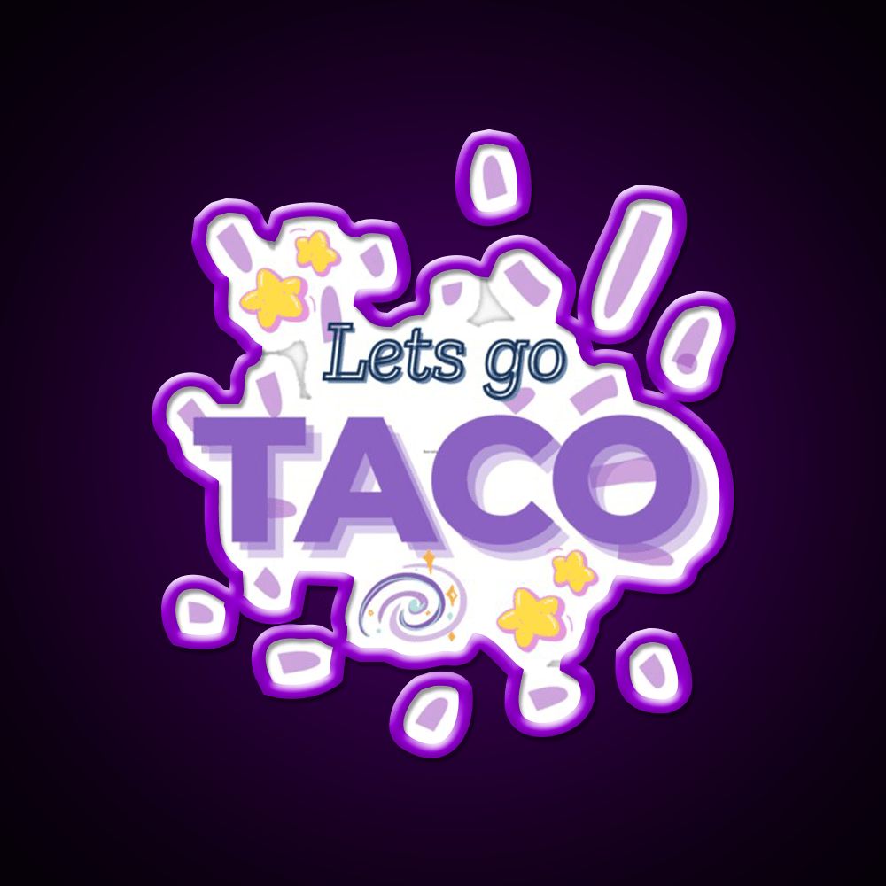 Lets Go Taco Vibes Taco Led Neon Sign Mexican Food Sign Rgb Color - Shineneon