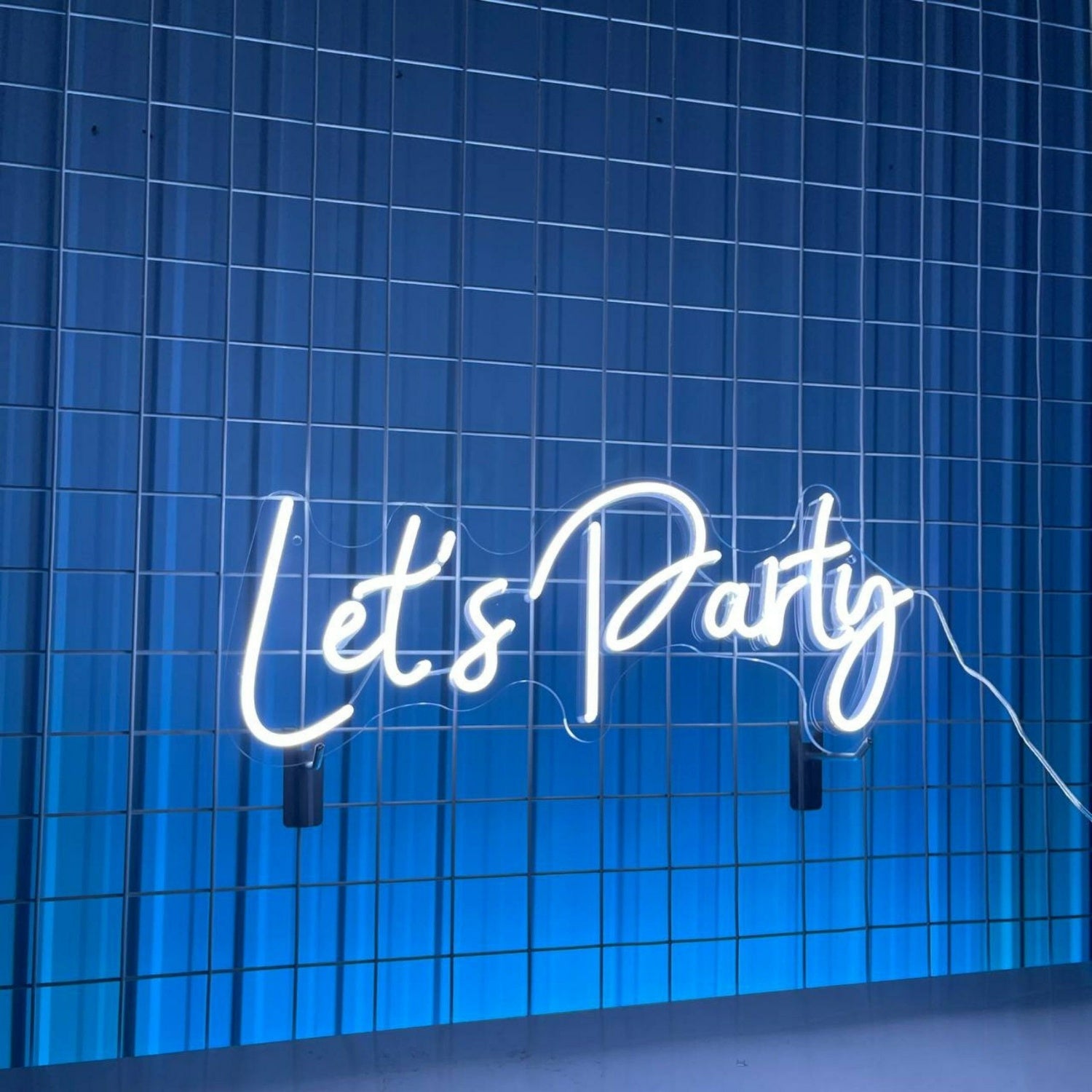 Lets Party Led Neon Sign Christmas Decor | Shineneon