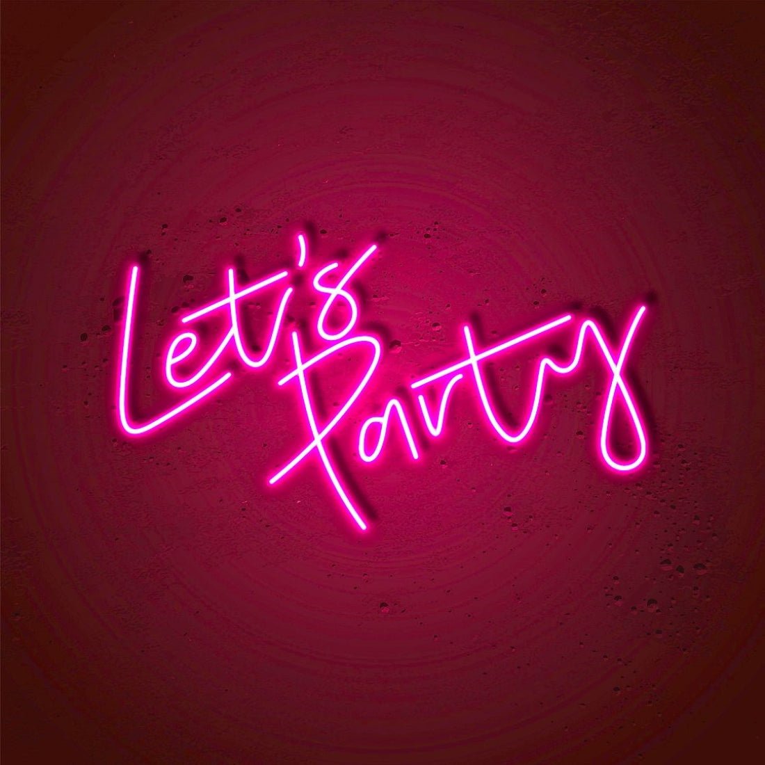 Lets Party Led Sign Business Neon Signs - Shineneon