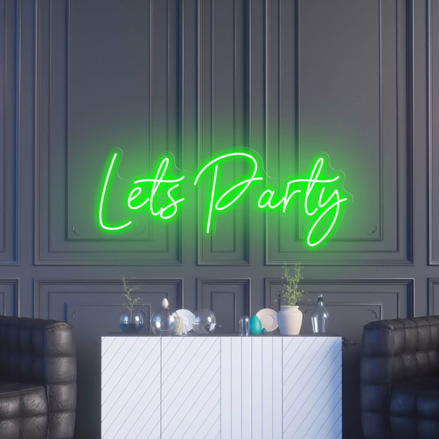 Lets Party Lively Neon For Event Spaces | Shineneon