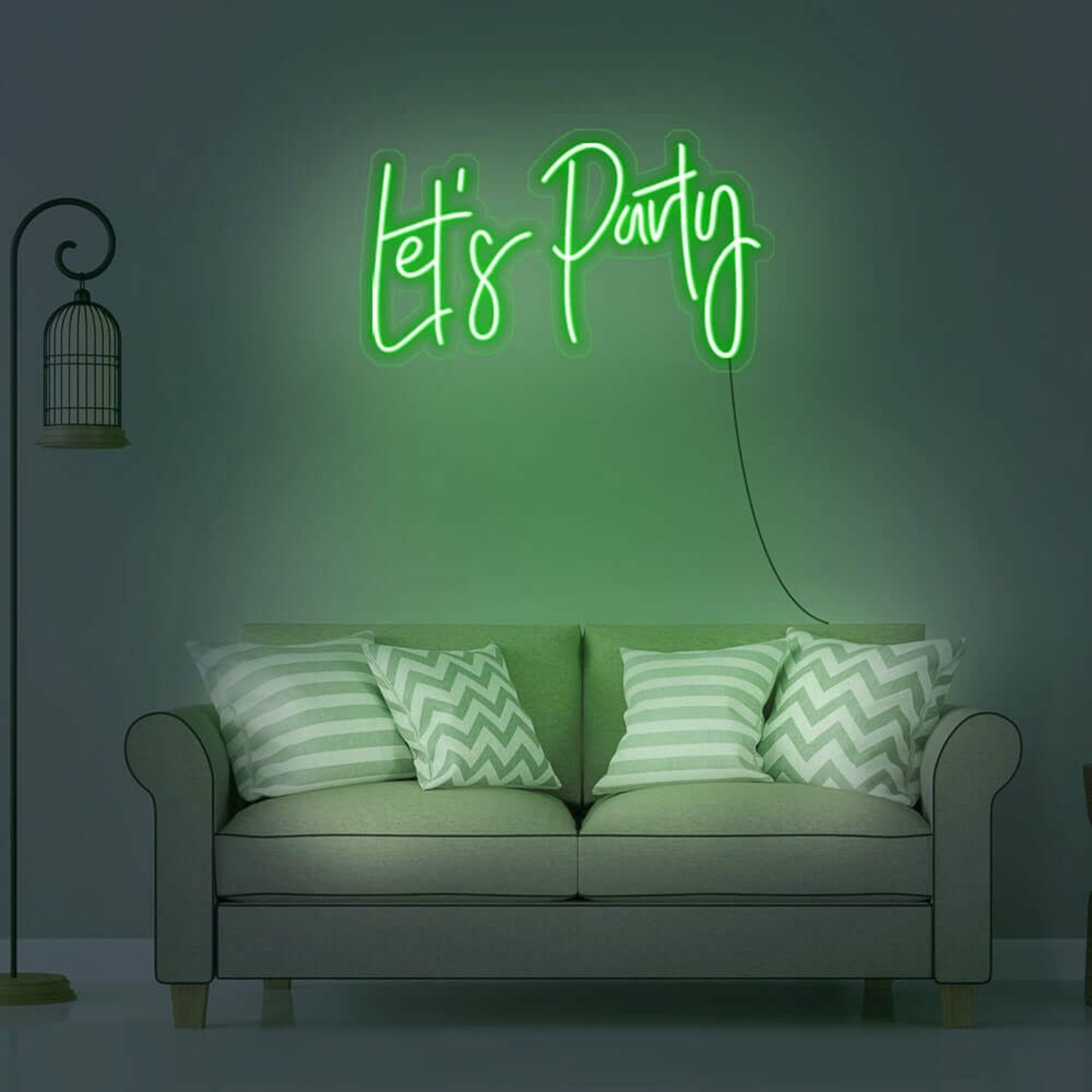 Lets Party Neon Sign For Fun And Celebratory Spaces | Shineneon