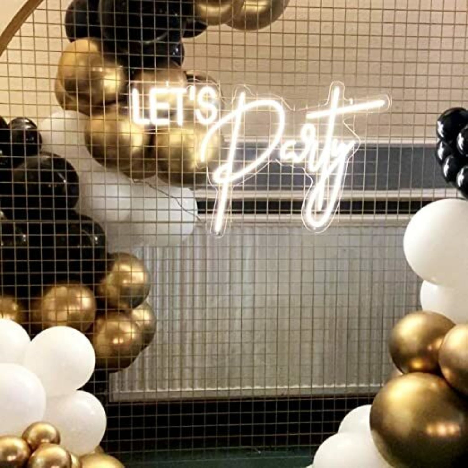Lets Party Neon Sign Party Wedding Birthday Decor | Shineneon