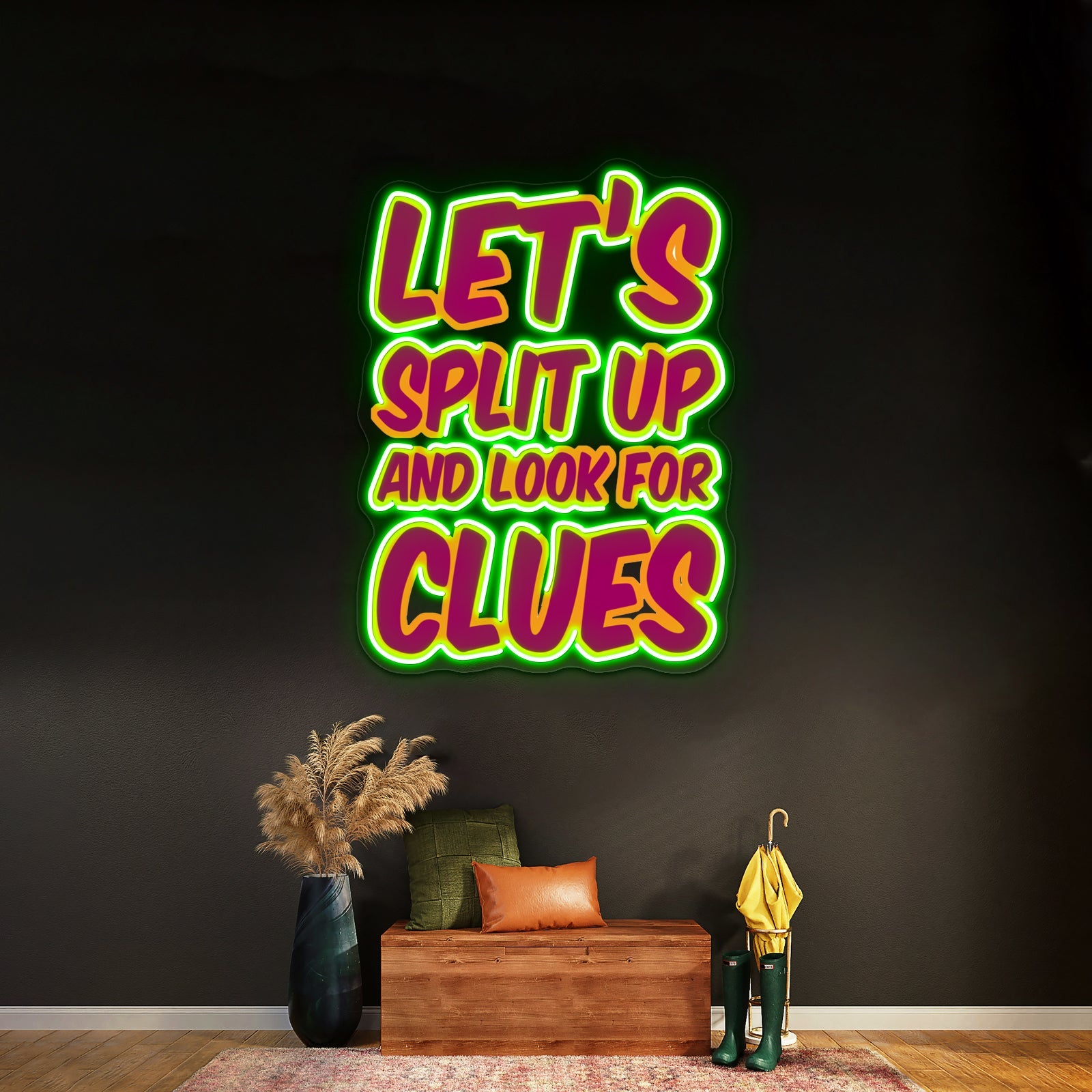 Letssplitup Artwork Led Neon - Shineneon