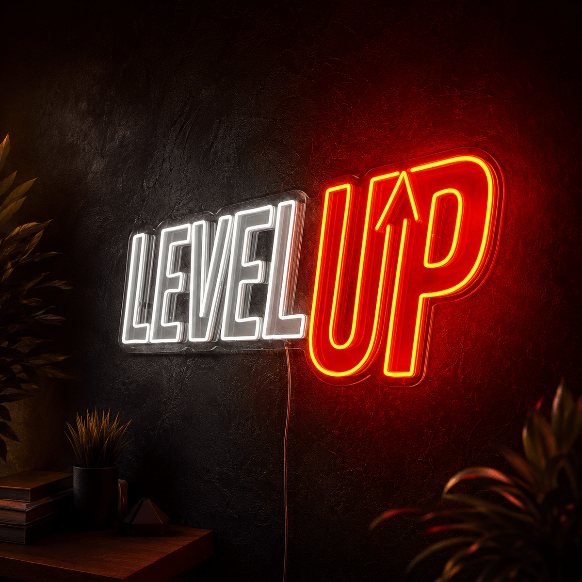 Level Up LED Neon Sign Wall Neon Sign - Shineneon