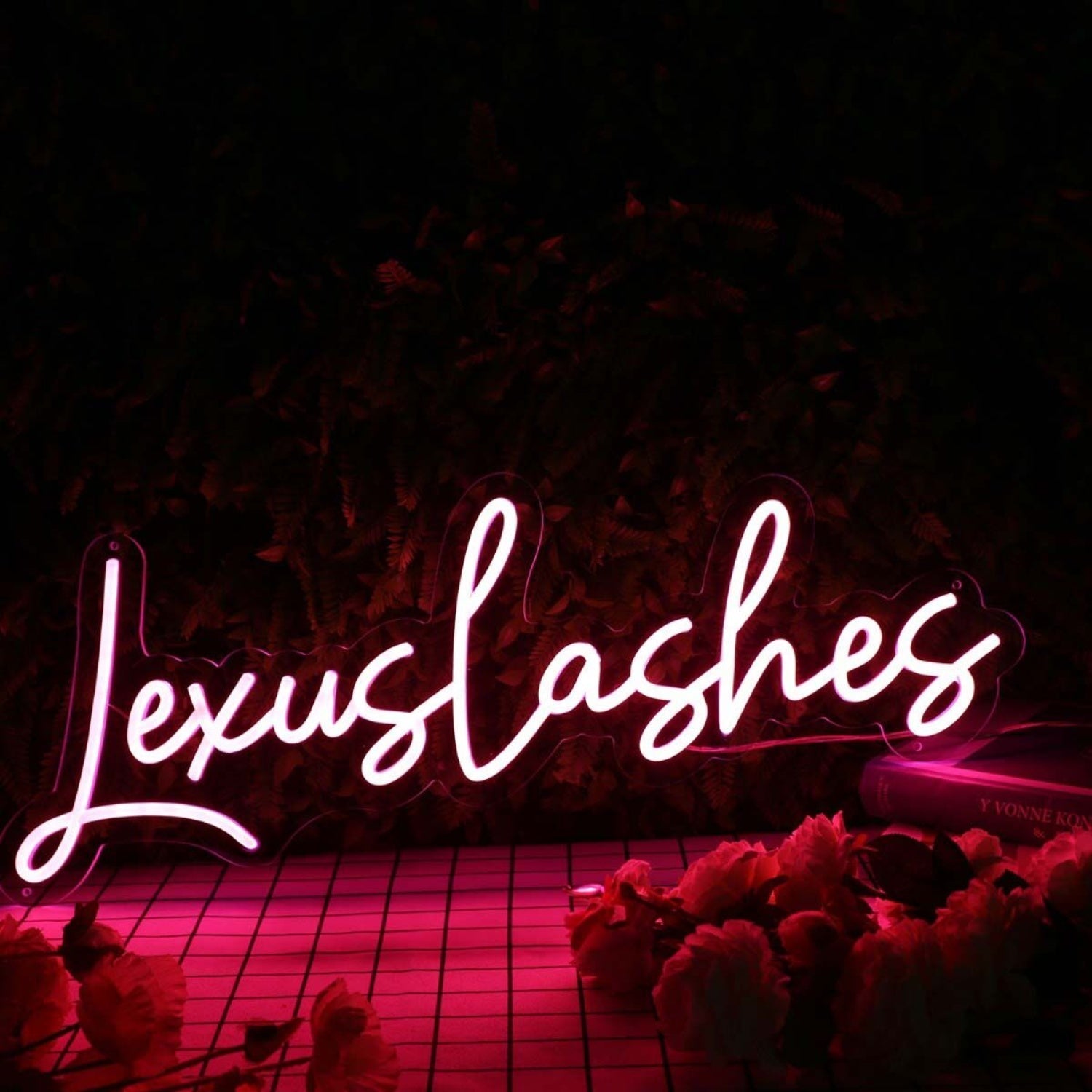 Lexus Lashes Red Led Neon Sign - Shineneon