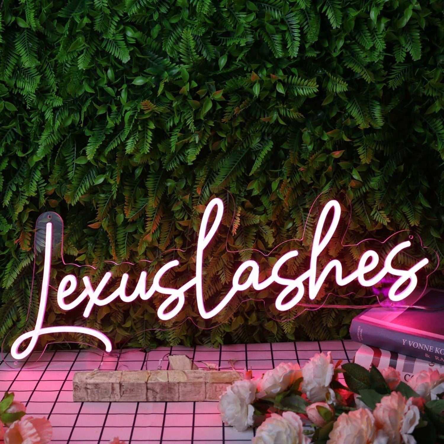 Lexus Lashes Red Led Neon Sign - Shineneon