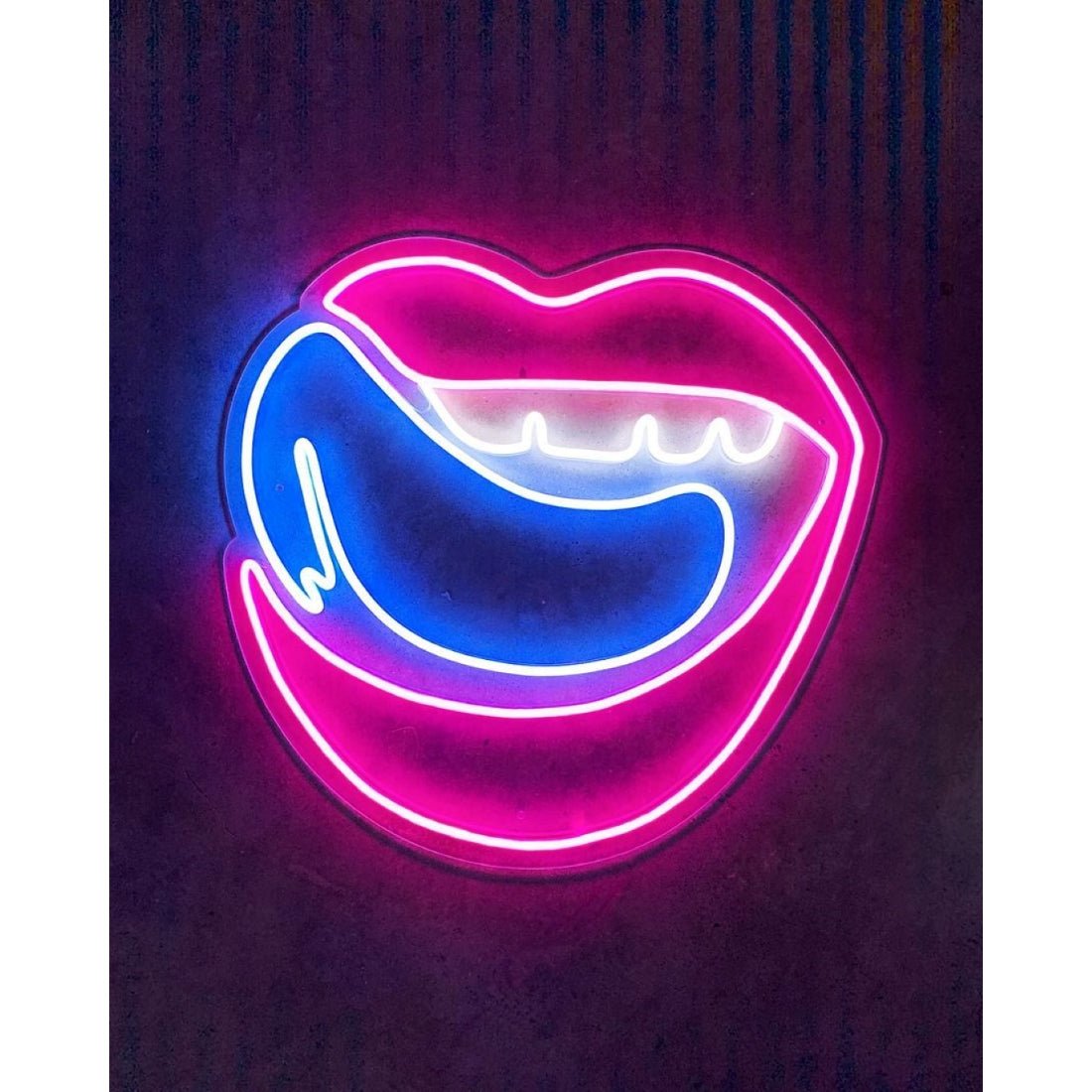 Licking Lips Led Sign Business Neon Signs - Shineneon