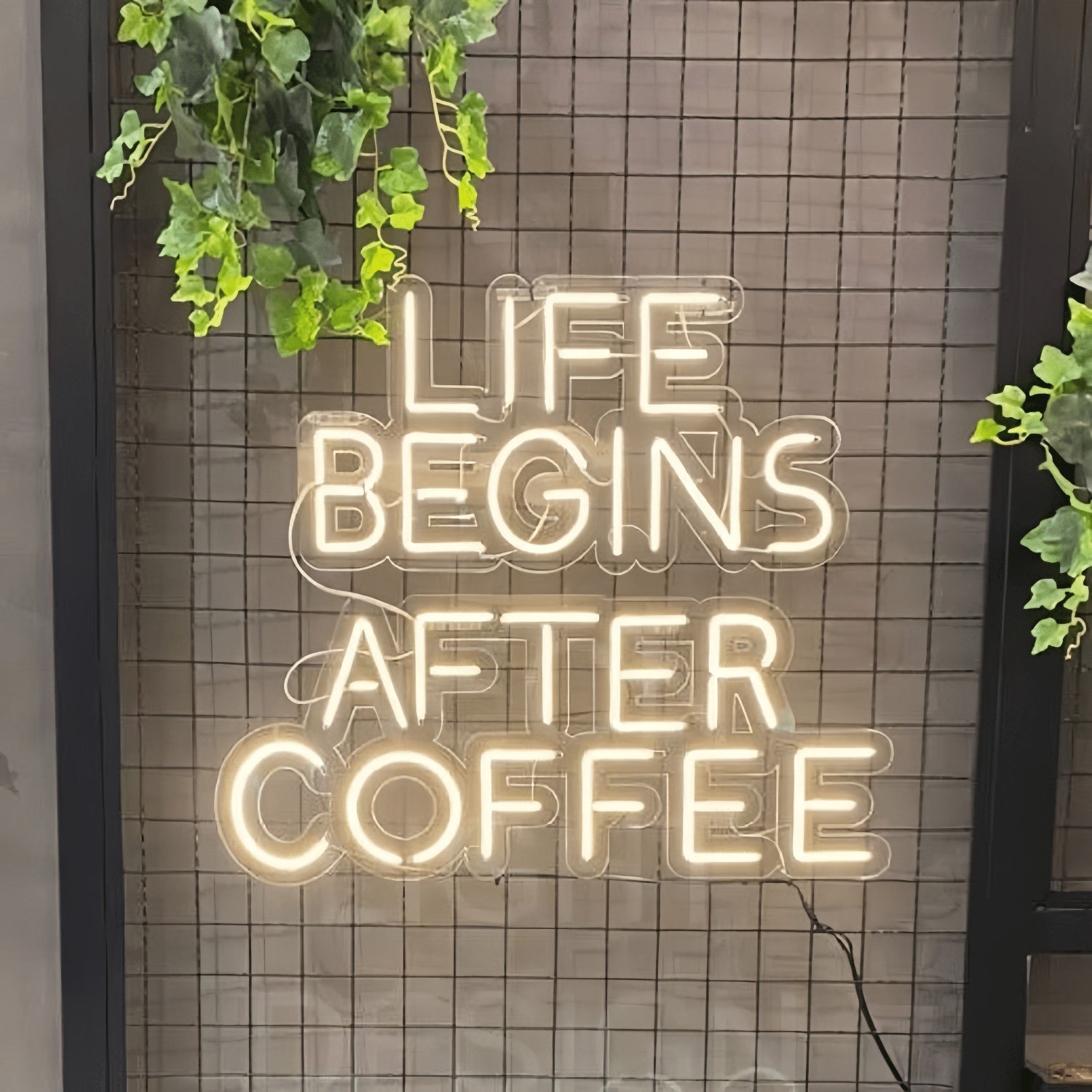 Life Begins After Coffee Led Neon Sign Energize Your Mornings | Shineneon