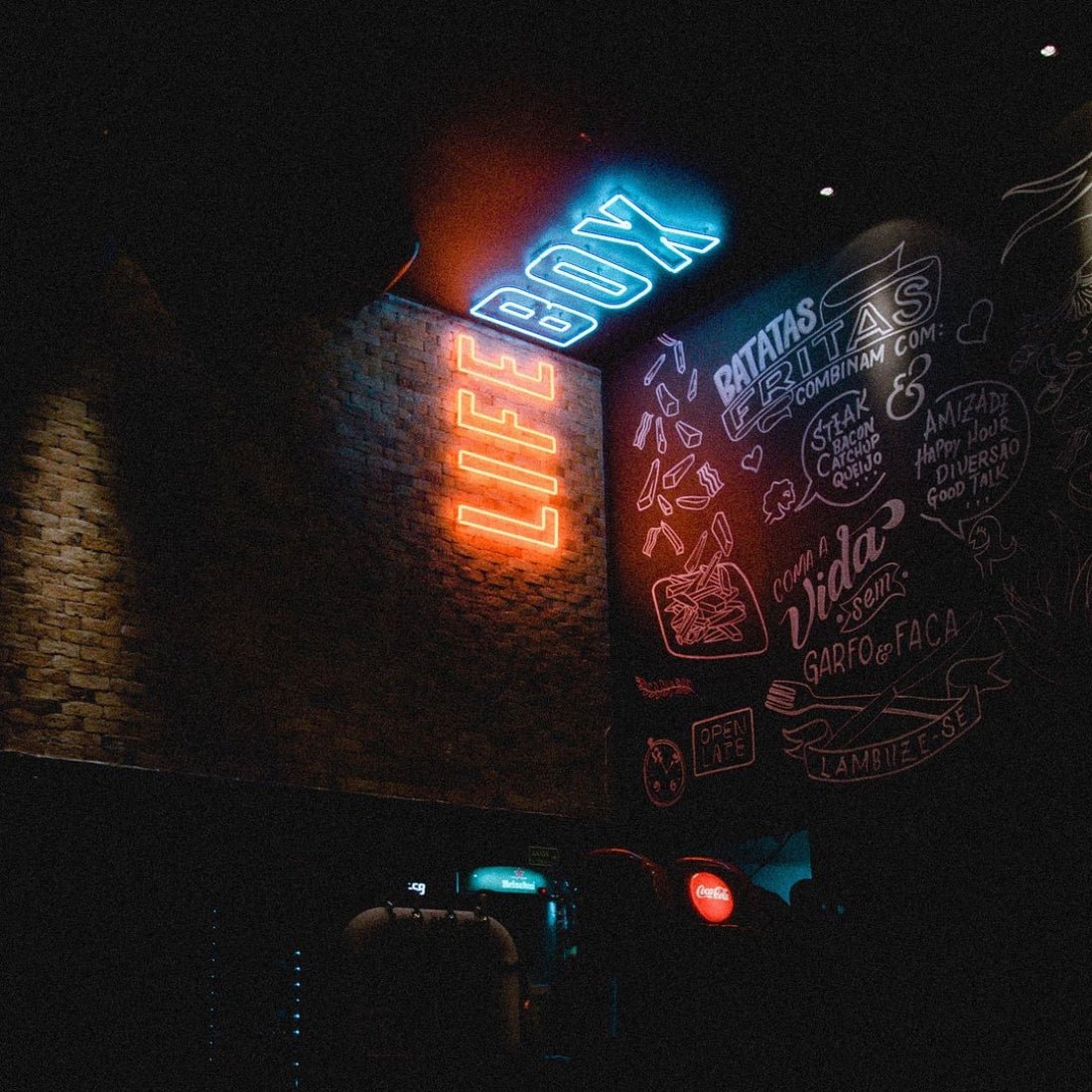Life Box Led Sign Business Neon Sign - Shineneon