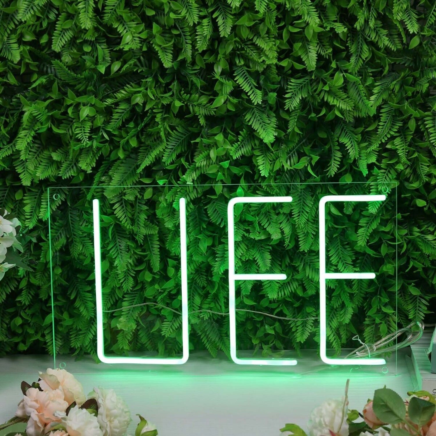 Life Green Led Neon Sign - Shineneon