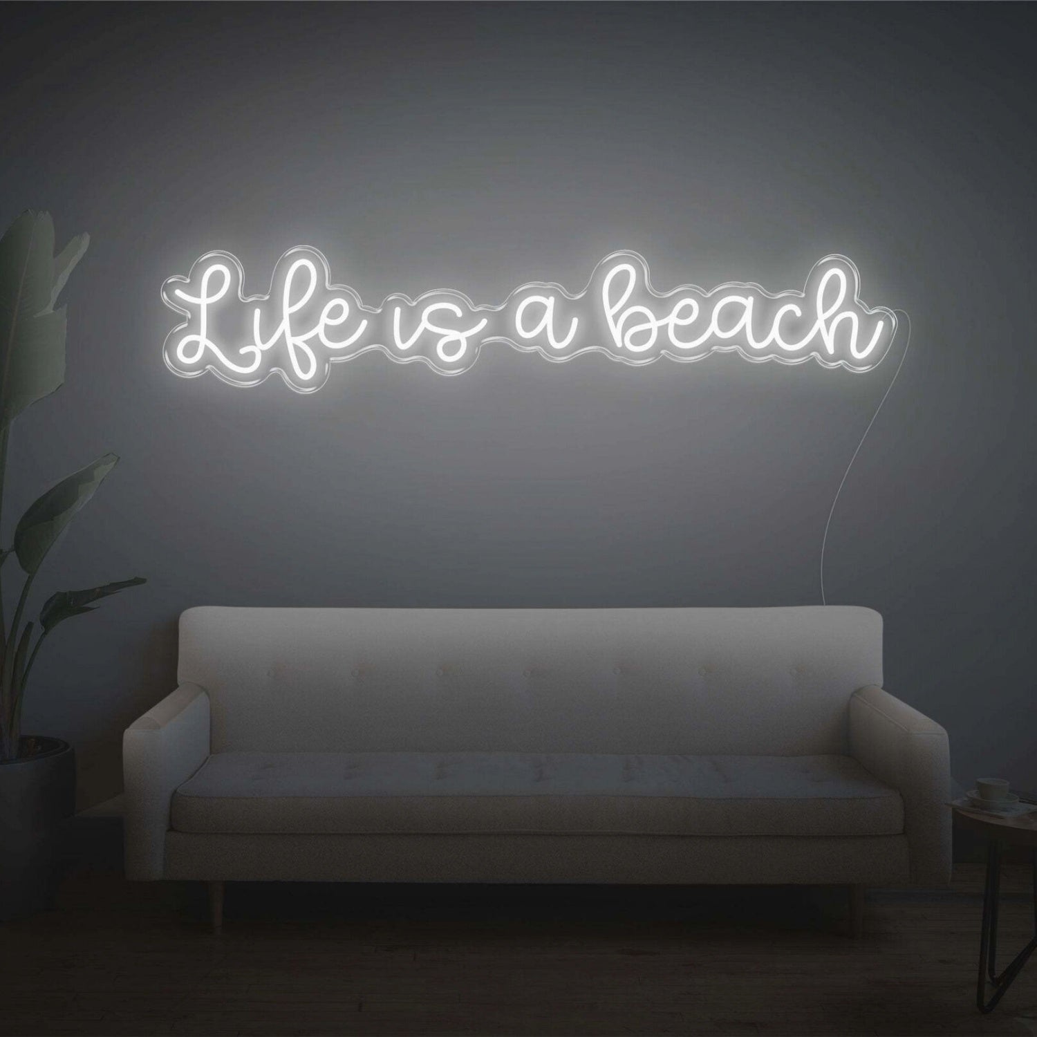 Life Is A Beach Led Neon Sign | Shineneon