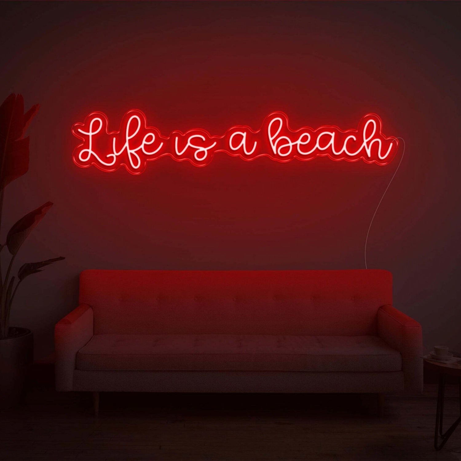 Life Is A Beach Led Neon Sign | Shineneon