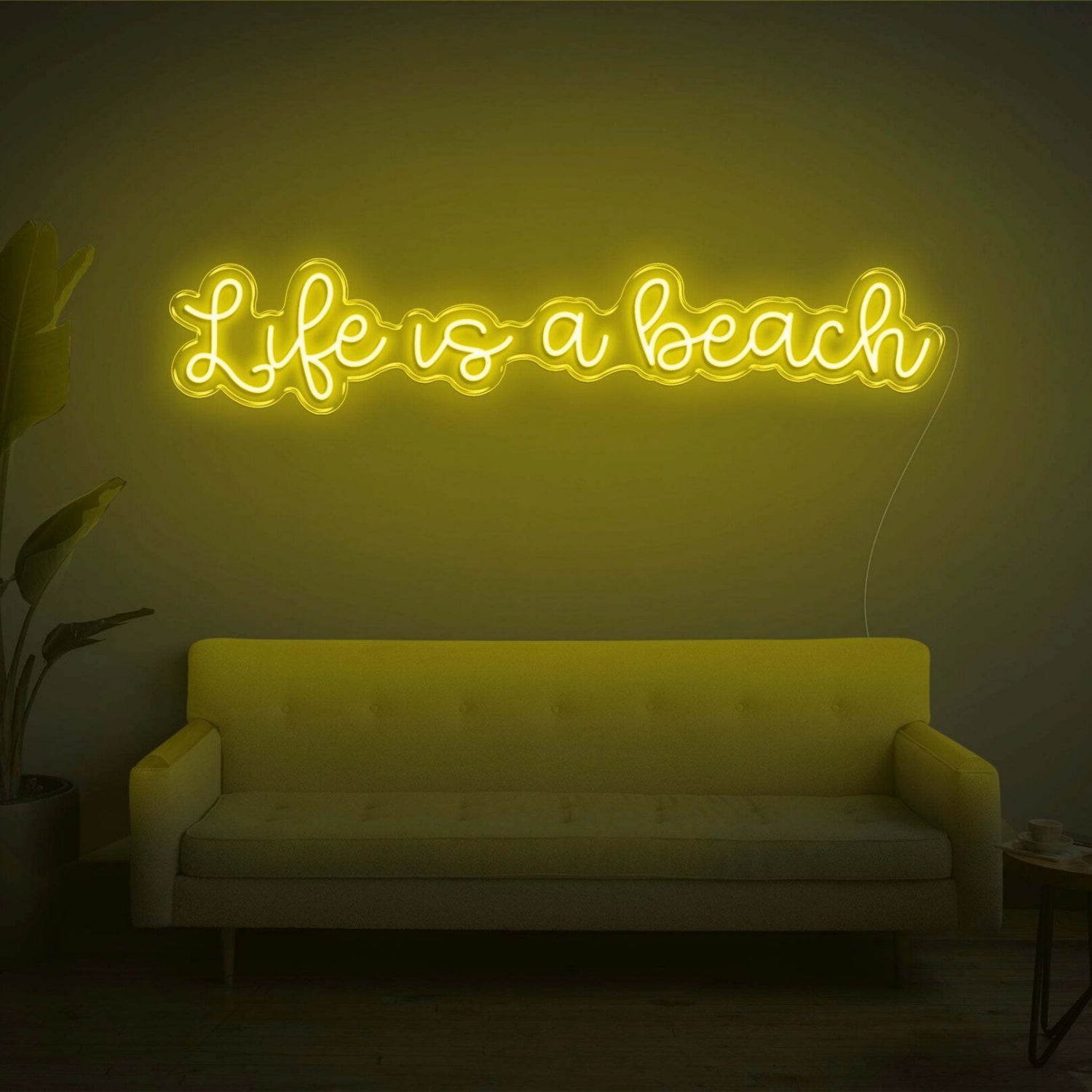 Life Is A Beach Led Neon Sign | Shineneon