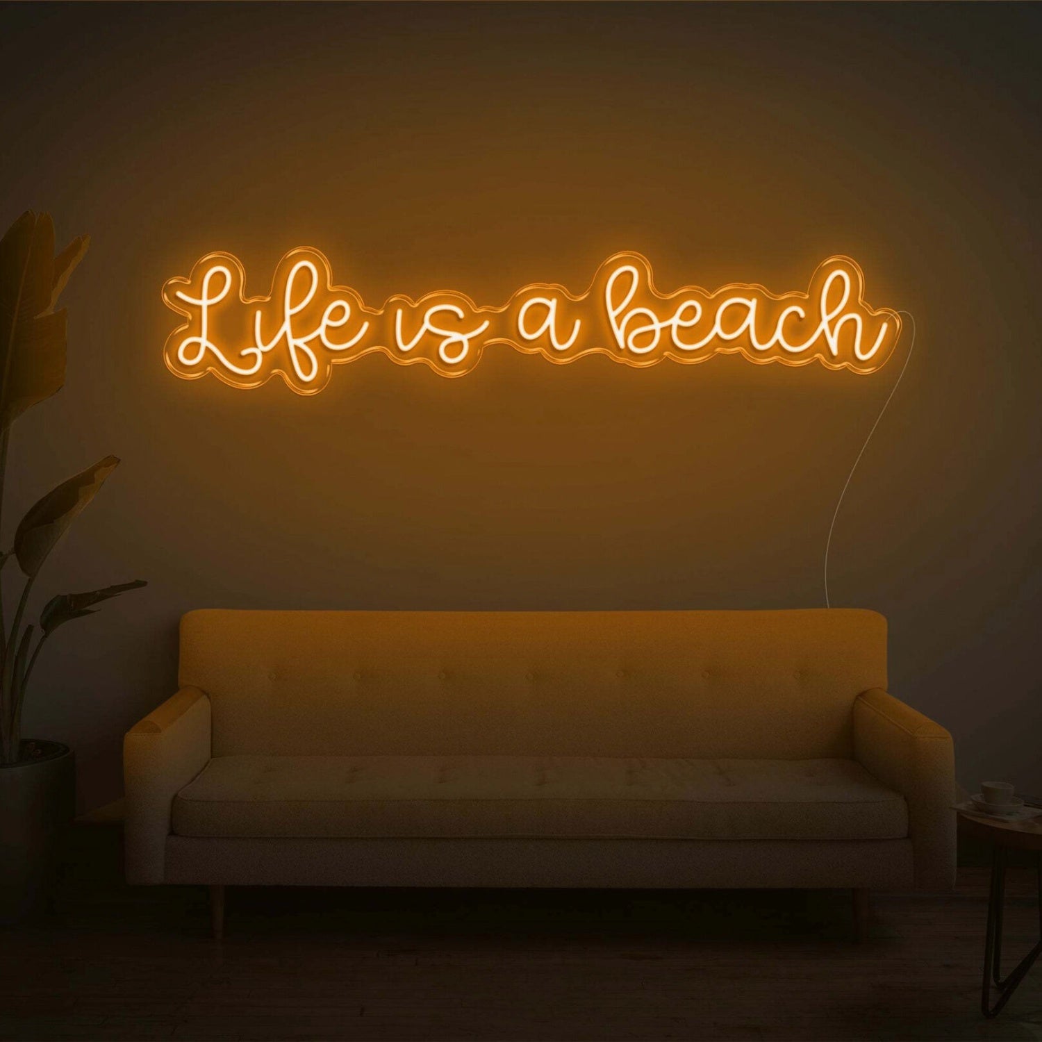 Life Is A Beach Led Neon Sign | Shineneon