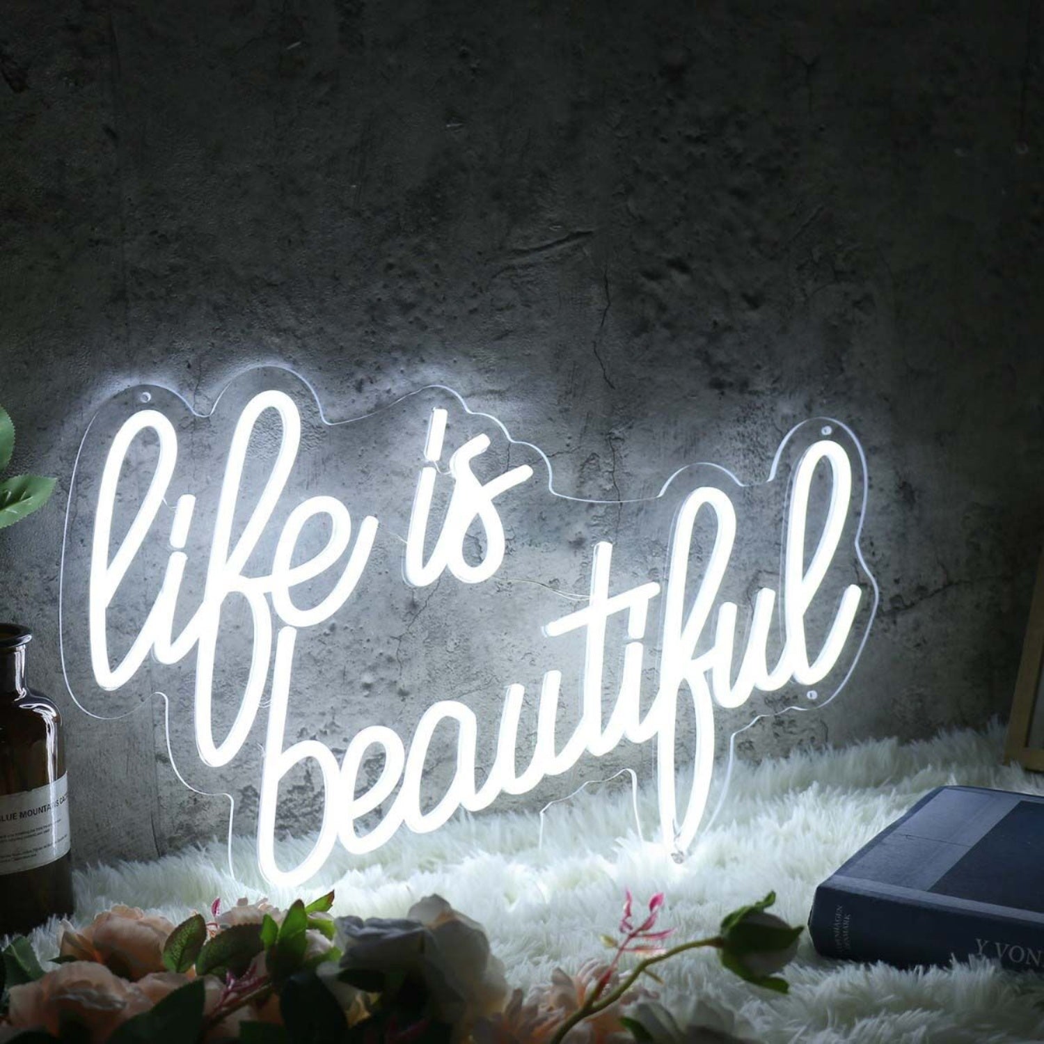 Life Is Beautiful Custom Led Neon Sign - Shineneon