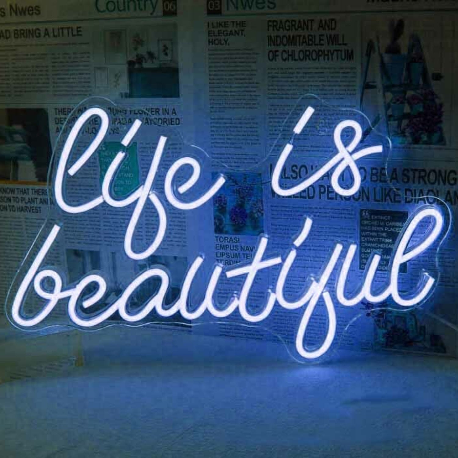 Life Is Beautiful Wedding Neon Sign | Shineneon
