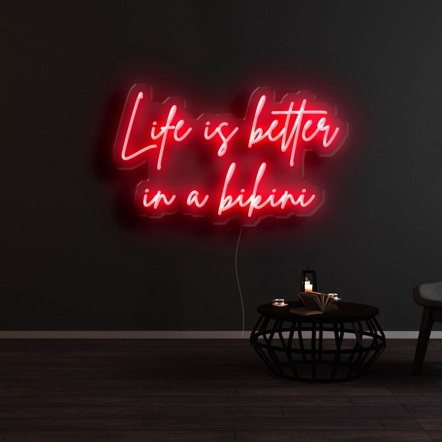 Life Is Better In A Bikini Led Neon Sign | Shineneon