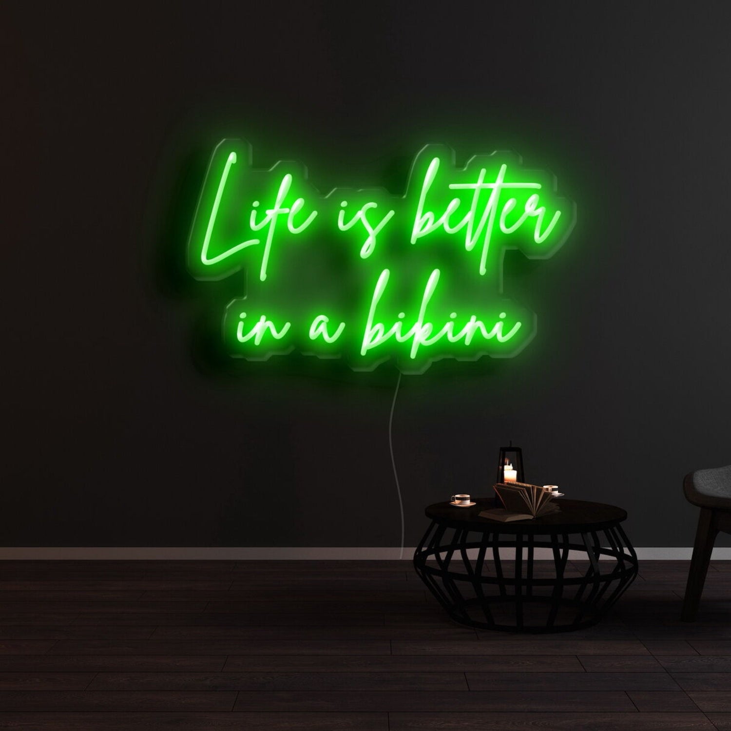 Life Is Better In A Bikini Led Neon Sign | Shineneon