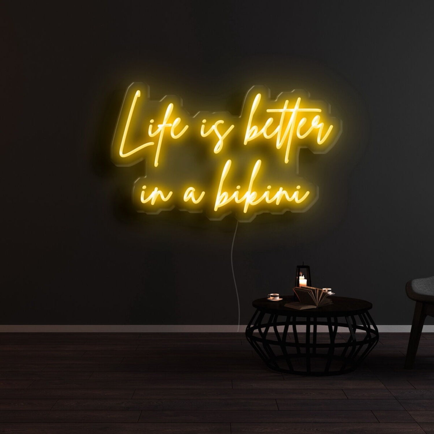 Life Is Better In A Bikini Led Neon Sign | Shineneon