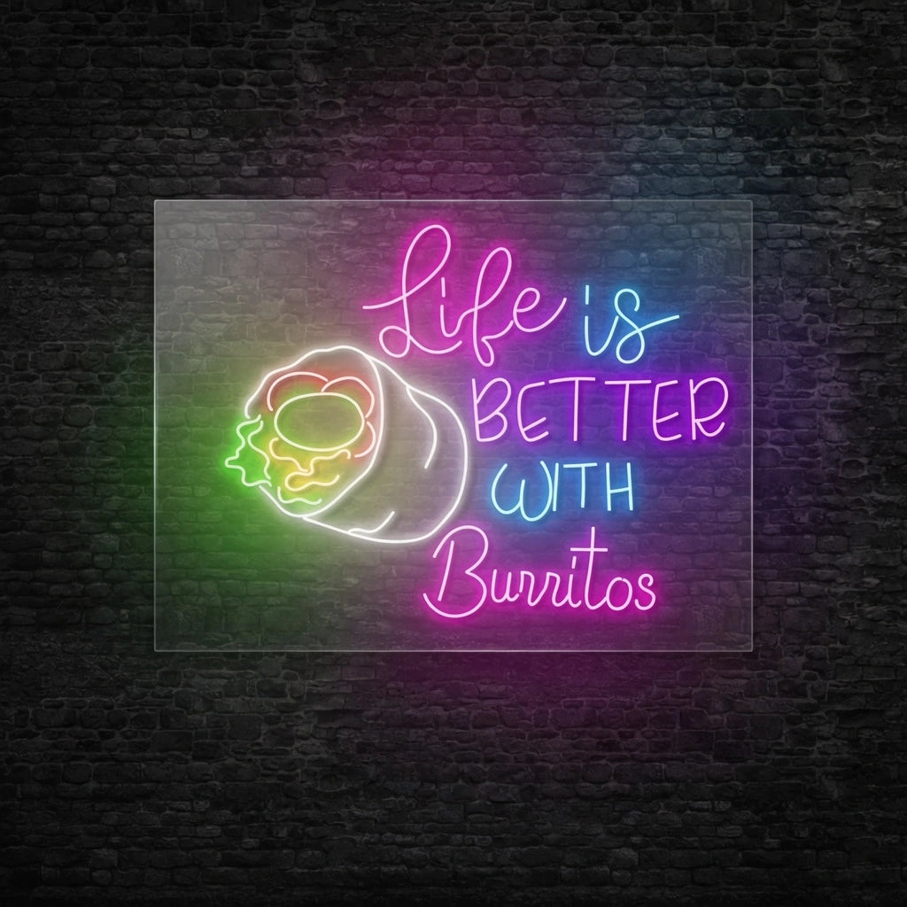 Life Is Better Wall Art LED Neon Sign - 01 Original Product Image