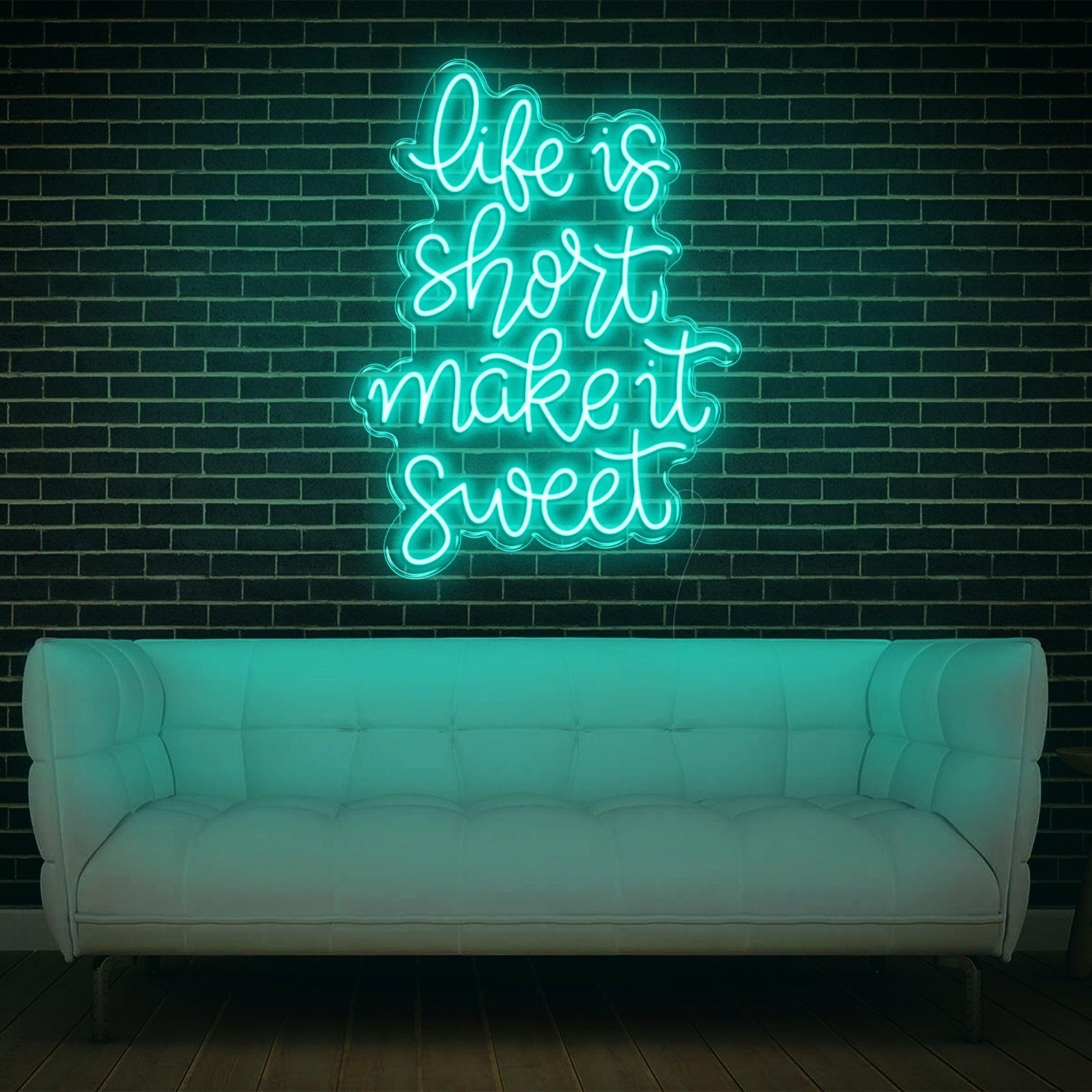 Life Is Short Pink Led Neon Sign For Indoor Wall Art | Shineneon