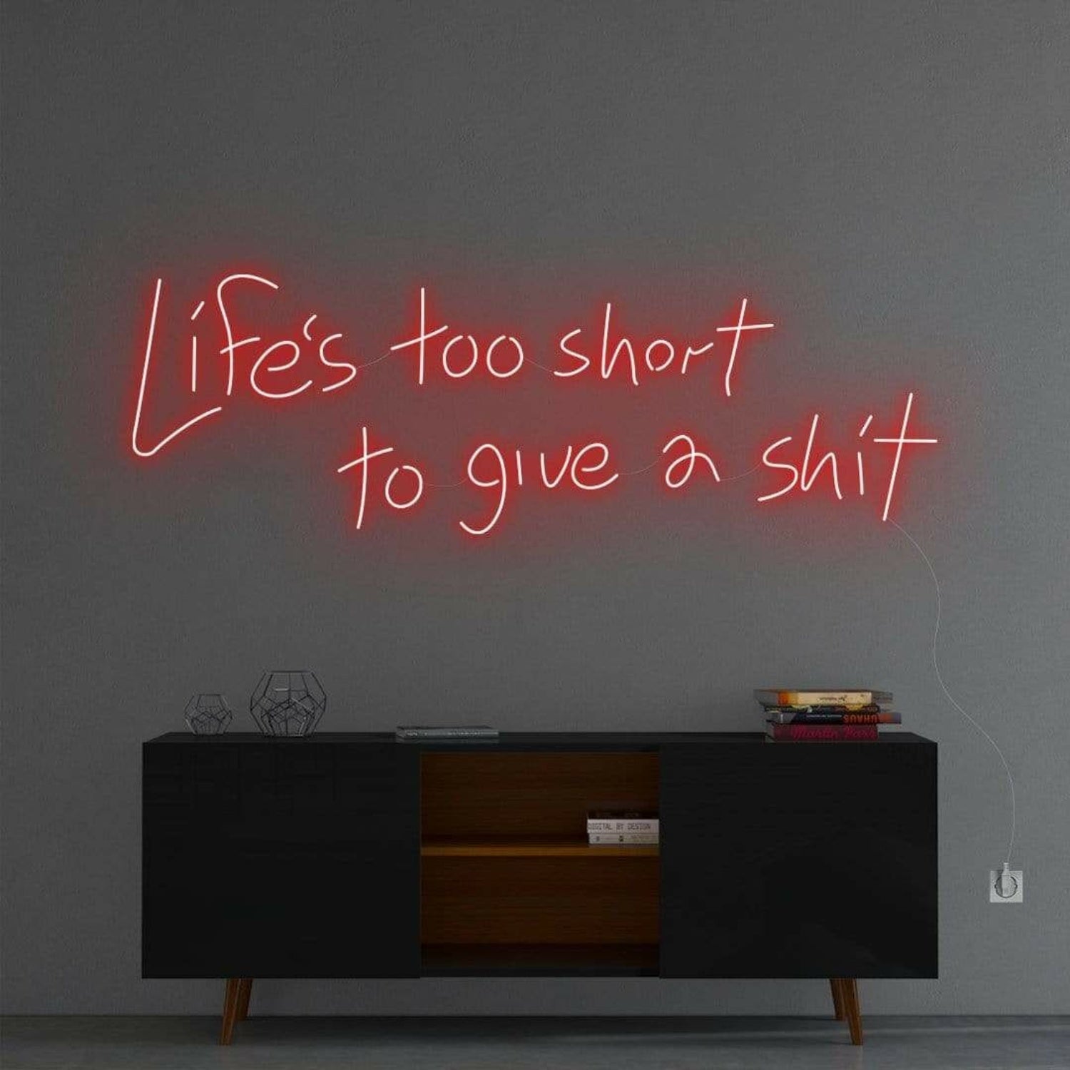 Life Is Too Short To Give A Sht Neon Sign | Shineneon