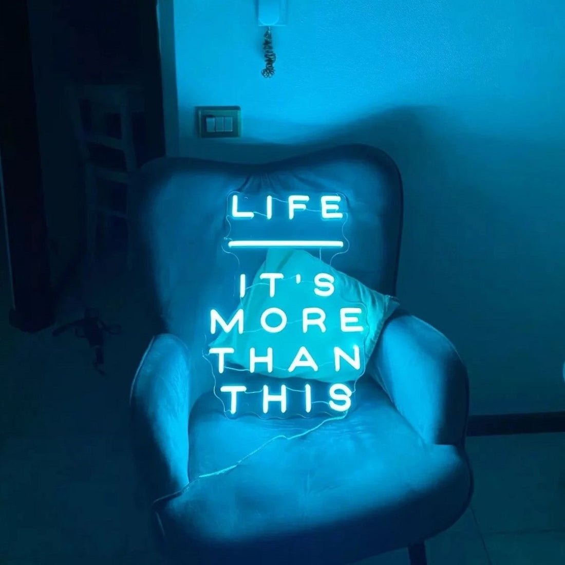 Life Its More Than This Led Sign Business Neon Sign - Shineneon
