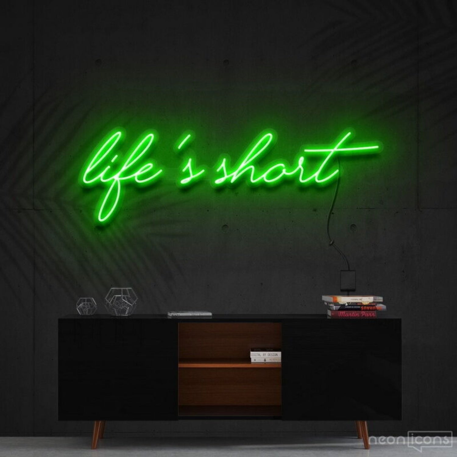 Lifes Short Led Neon Sign For Motivational Spaces | Shineneon