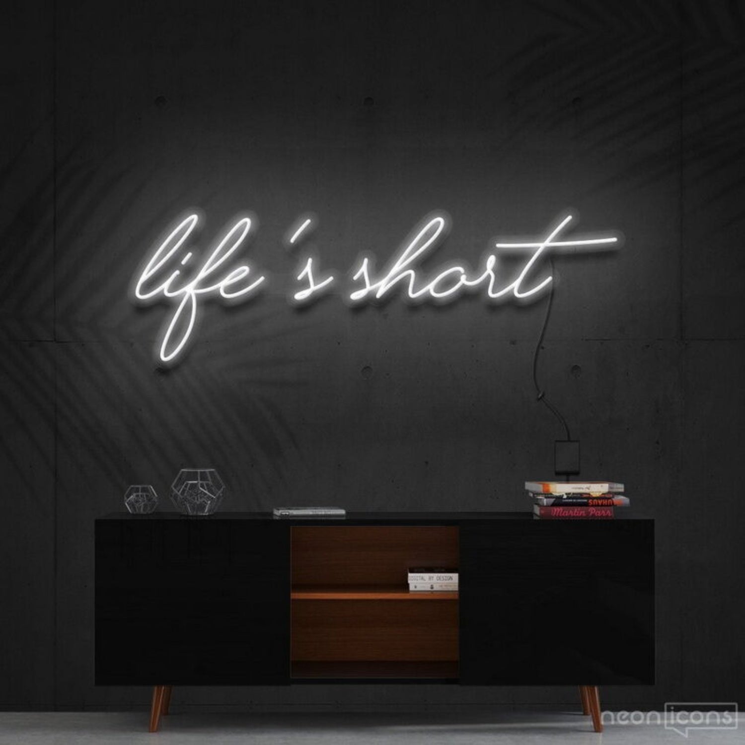Lifes Short Led Neon Sign For Motivational Spaces | Shineneon