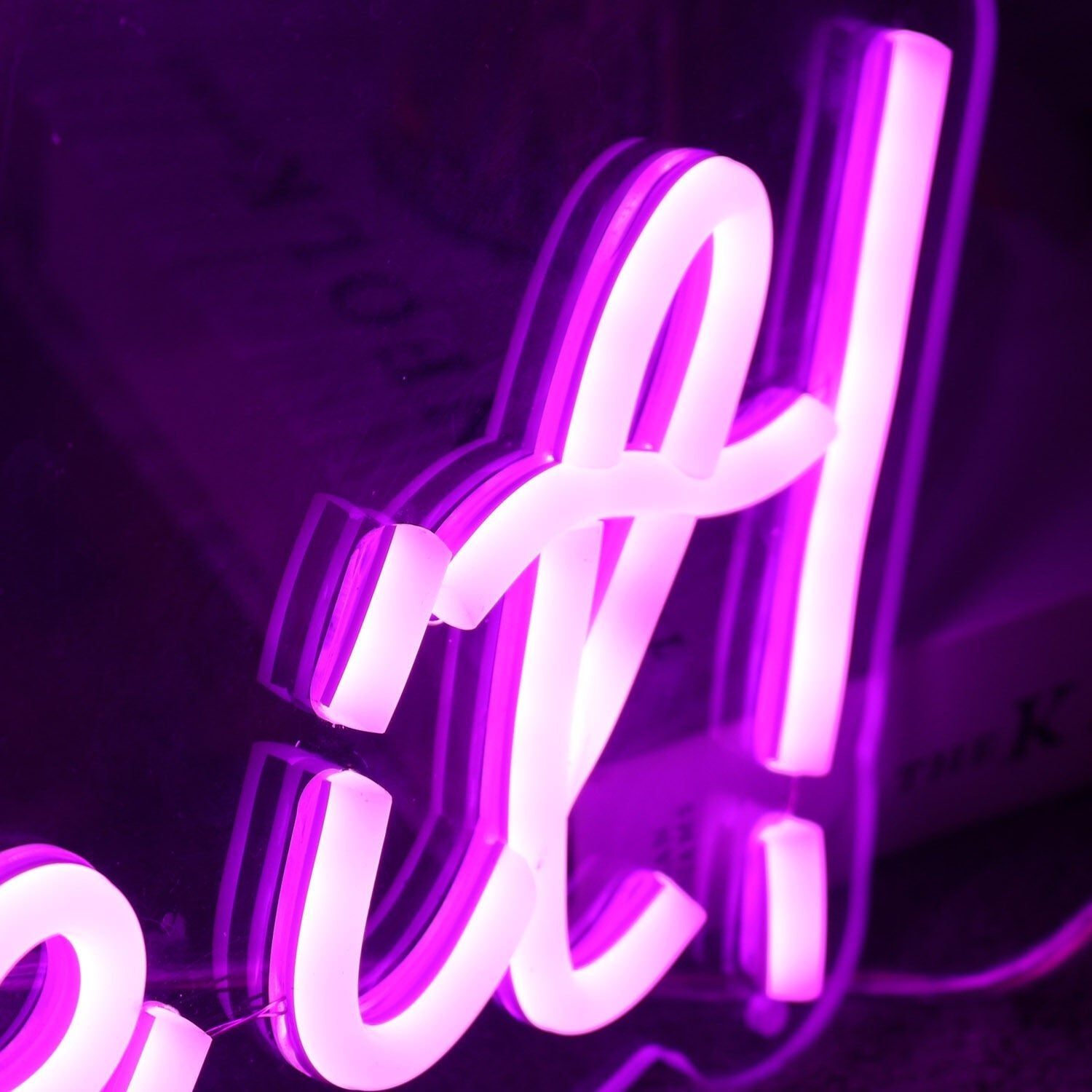 Lifes What You Bake It Purple Led Neon Sign - Shineneon