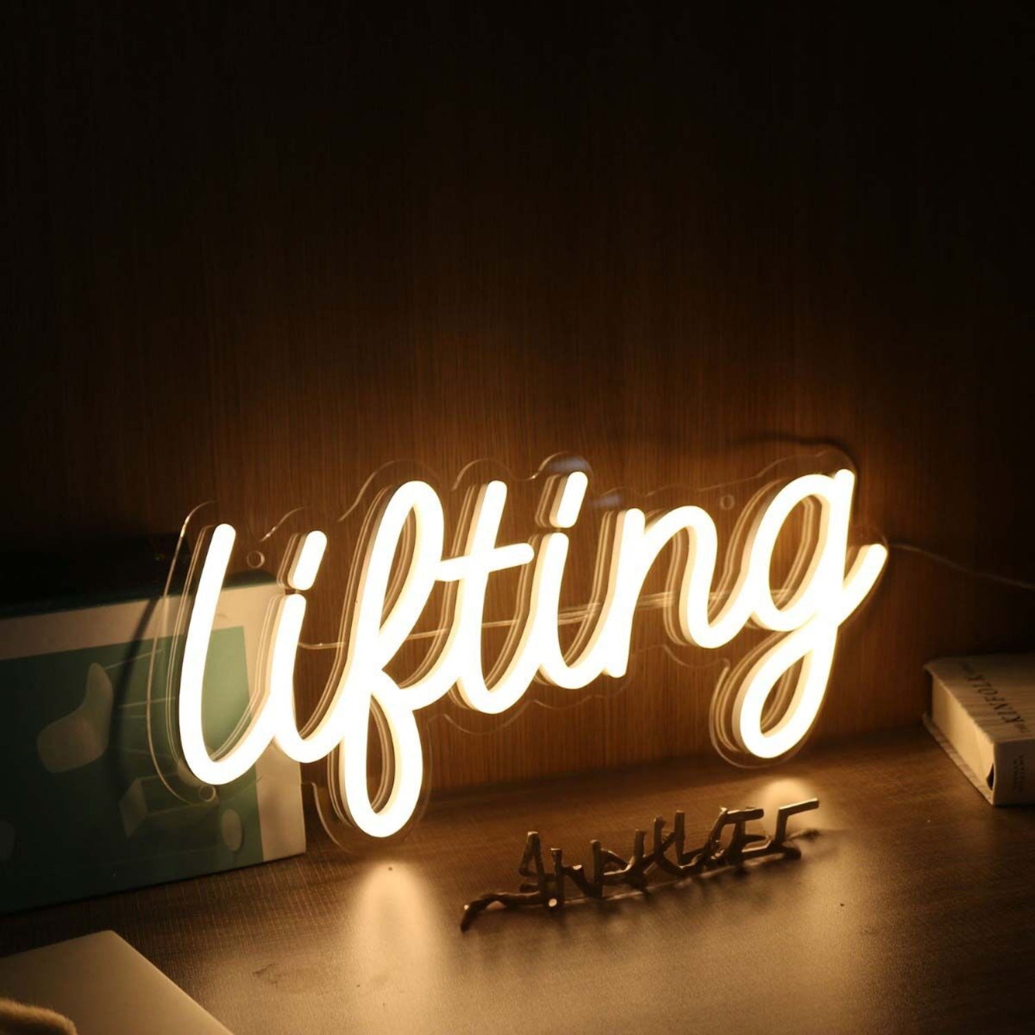 Lifting Yellow Led Neon Sign - Shineneon
