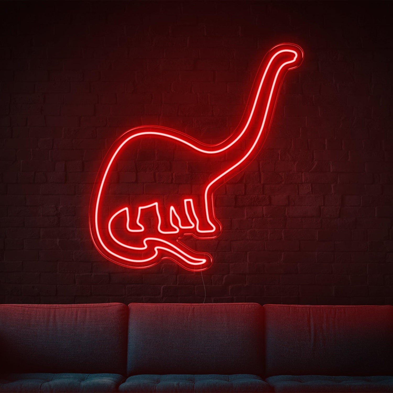Light Blue Dinosaur Led Neon Sign For Home And Business Decor | Shineneon