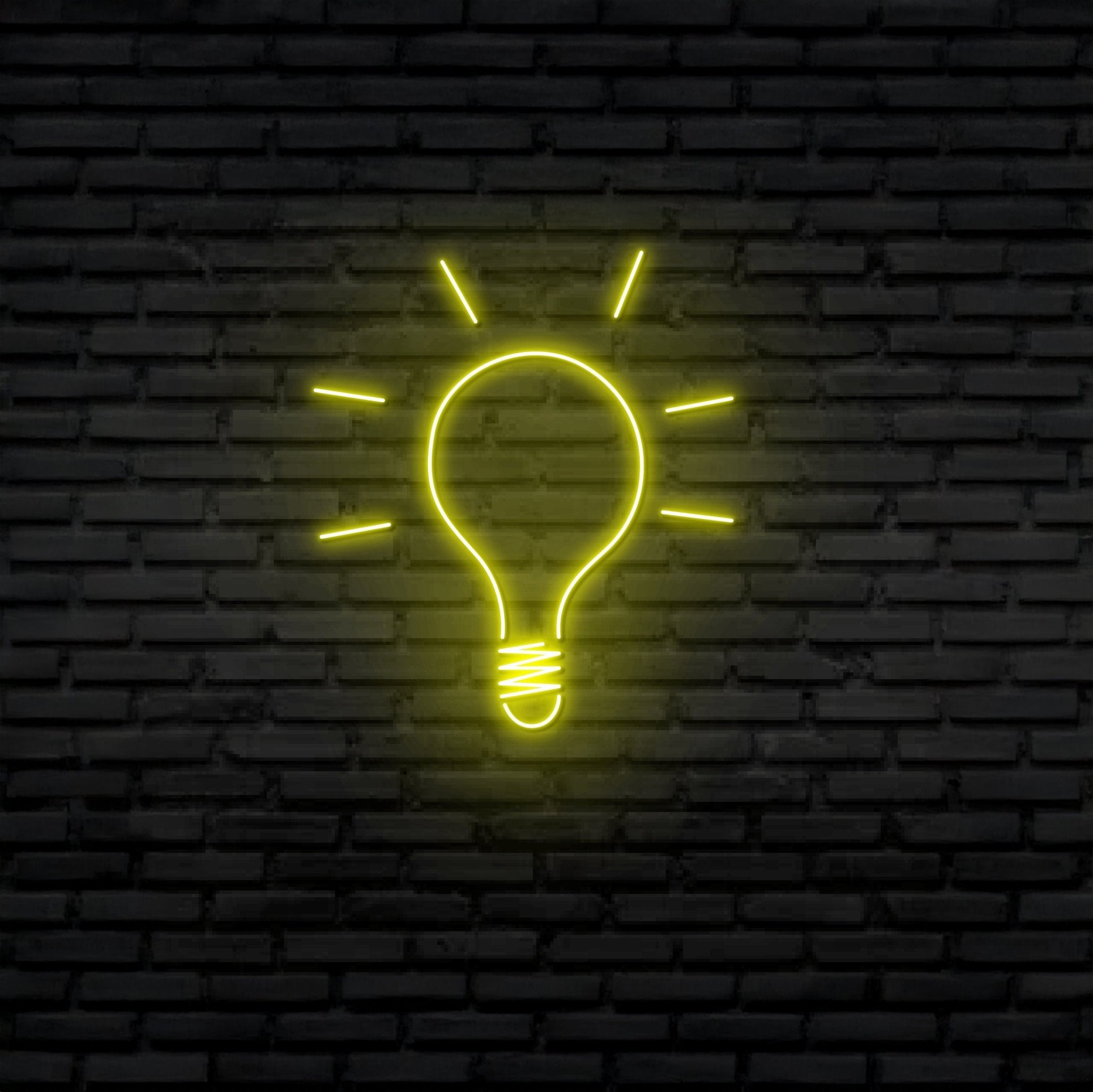 Light Bulb Led Sign Bulb Led Neon Signs - Shineneon