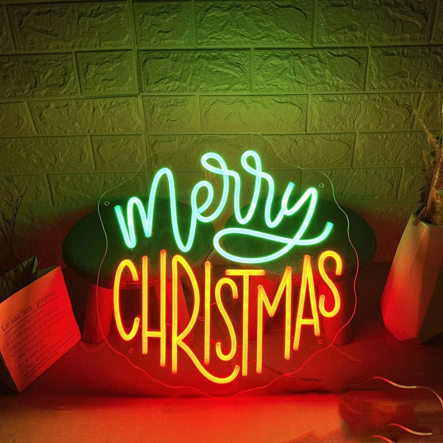 Light Home Decor Christmas Neon Sign Party Decoration | Shineneon