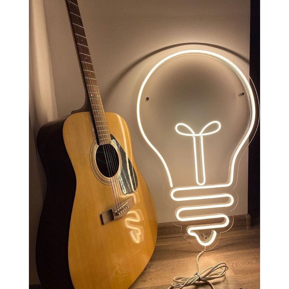 Lightbulb Led Sign Business Neon Sign