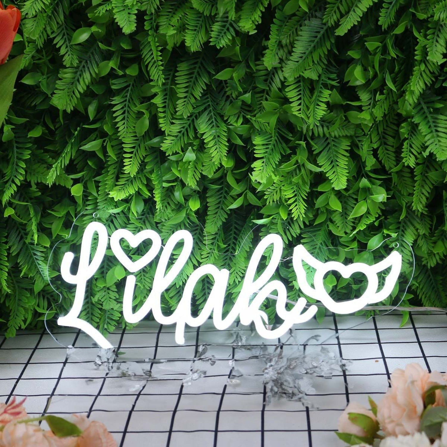 Lilah White Led Neon Sign - Shineneon