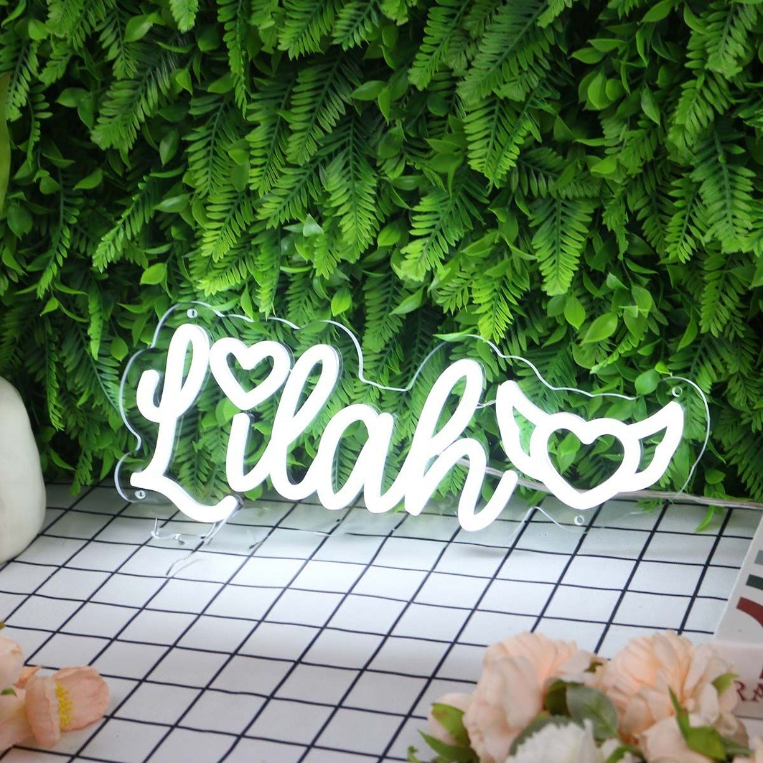 Lilah White Led Neon Sign - Shineneon