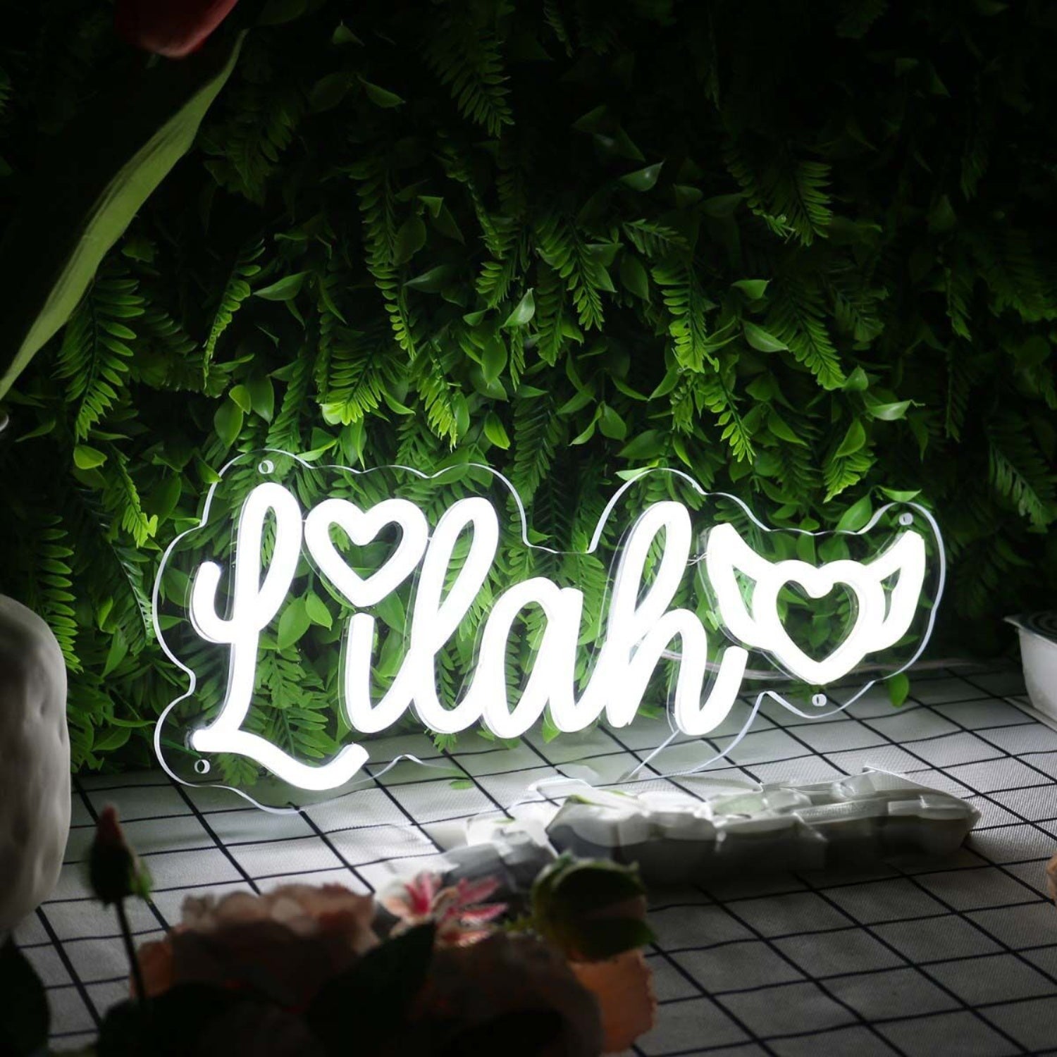 Lilah White Led Neon Sign - Shineneon