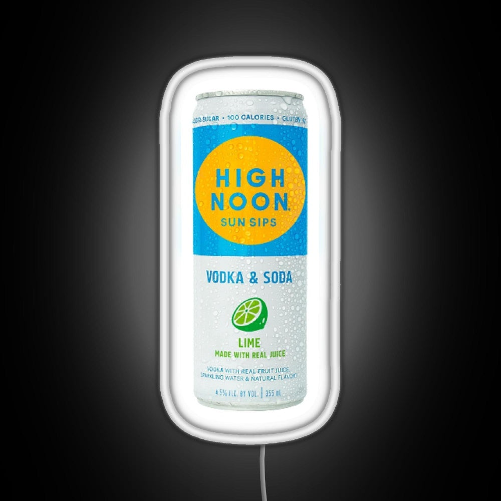 Lime High Noon Rgb Led Neon Sign Pop Wall Art