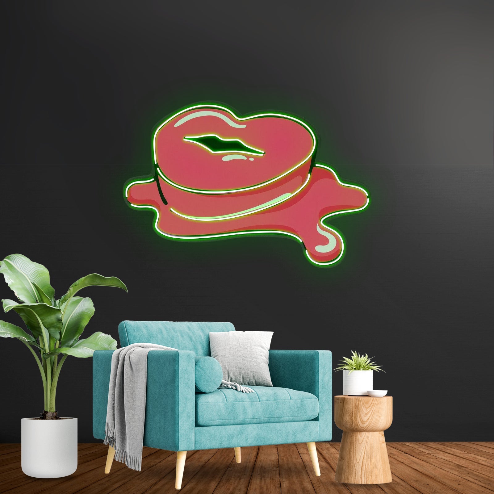 Lip Butter Led Neon Acrylic Artwork For Sale - Shineneon