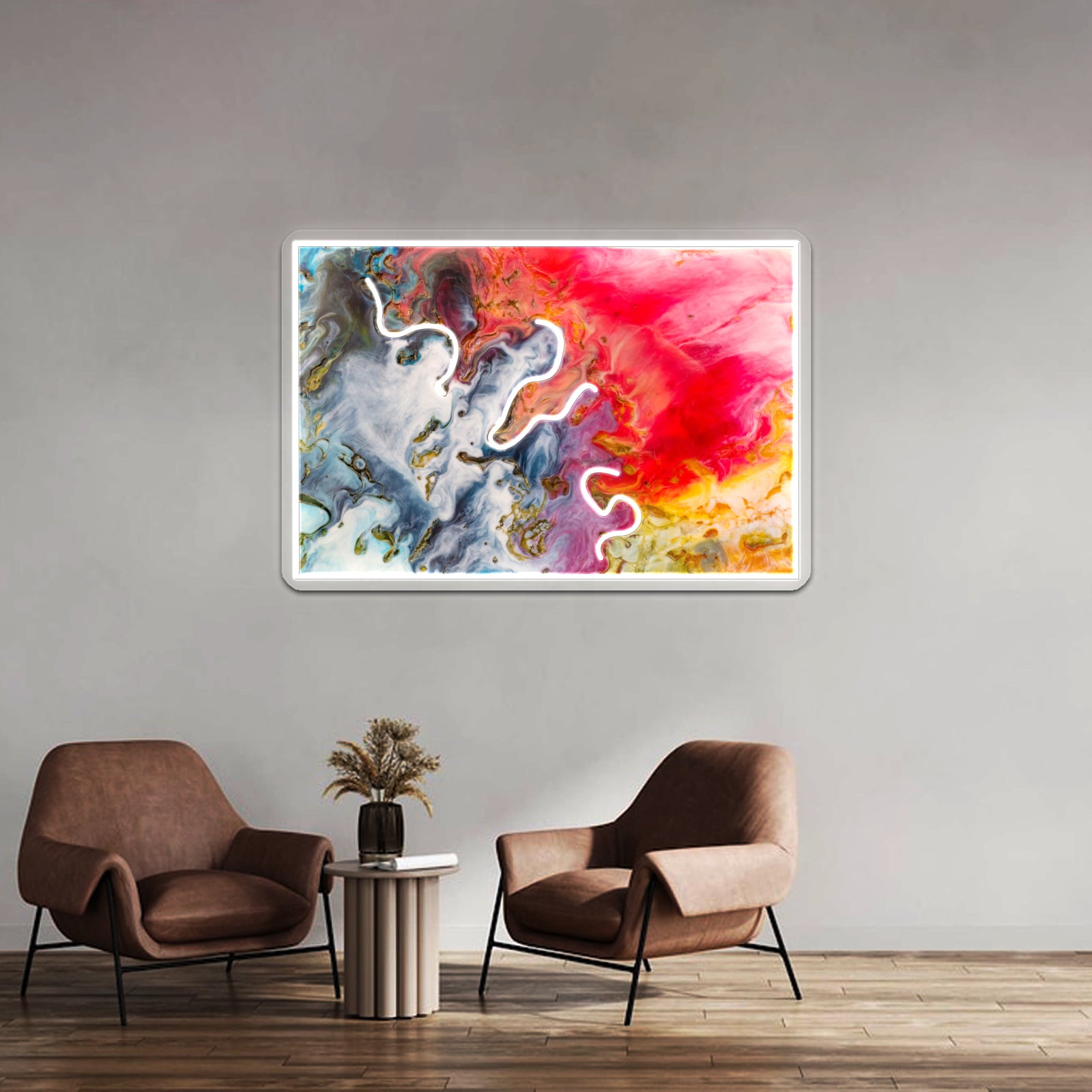 Liquid Colour Wall Artwork Neon Signs | Shineneon