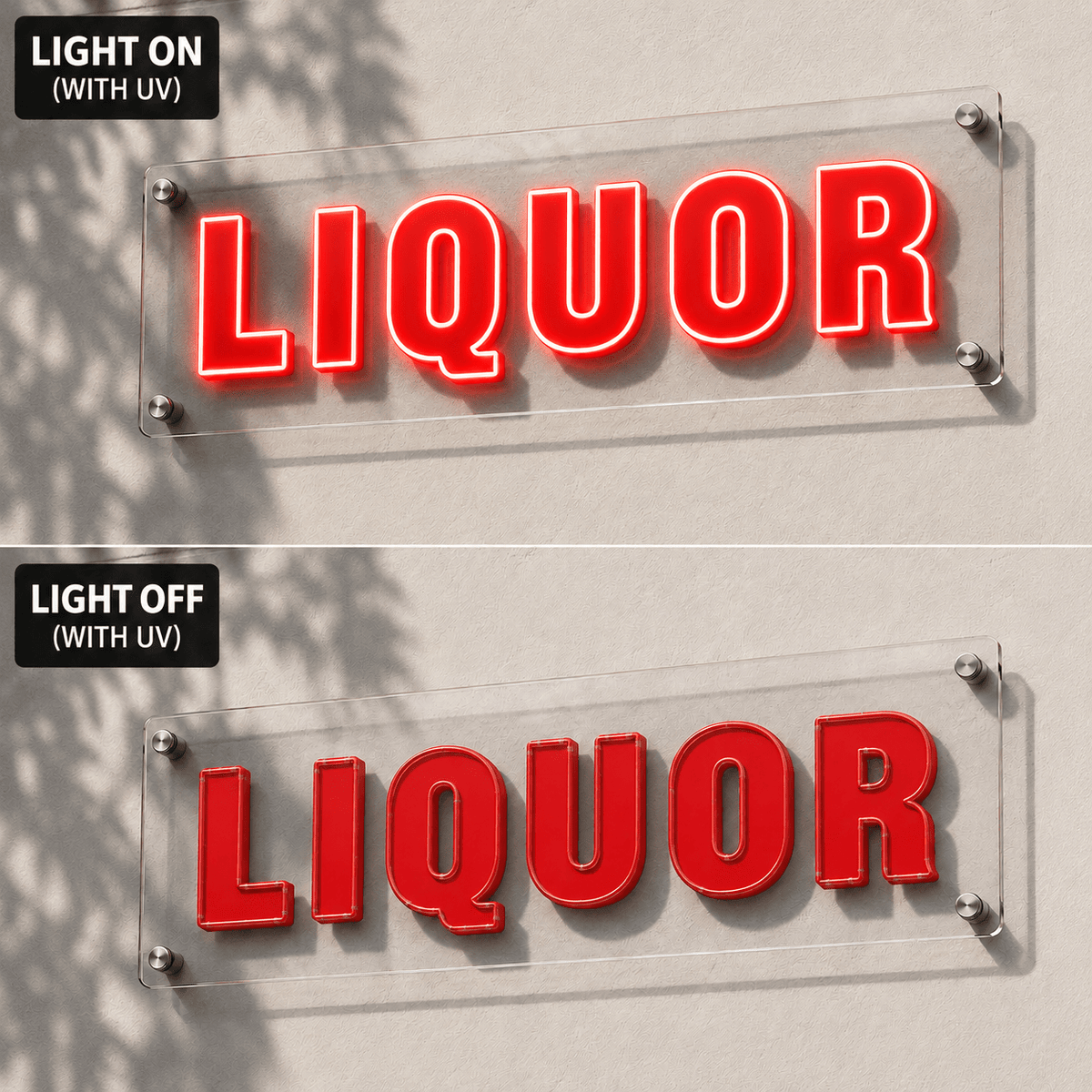 LIQUOR Custom LED Neon Sign - Shineneon