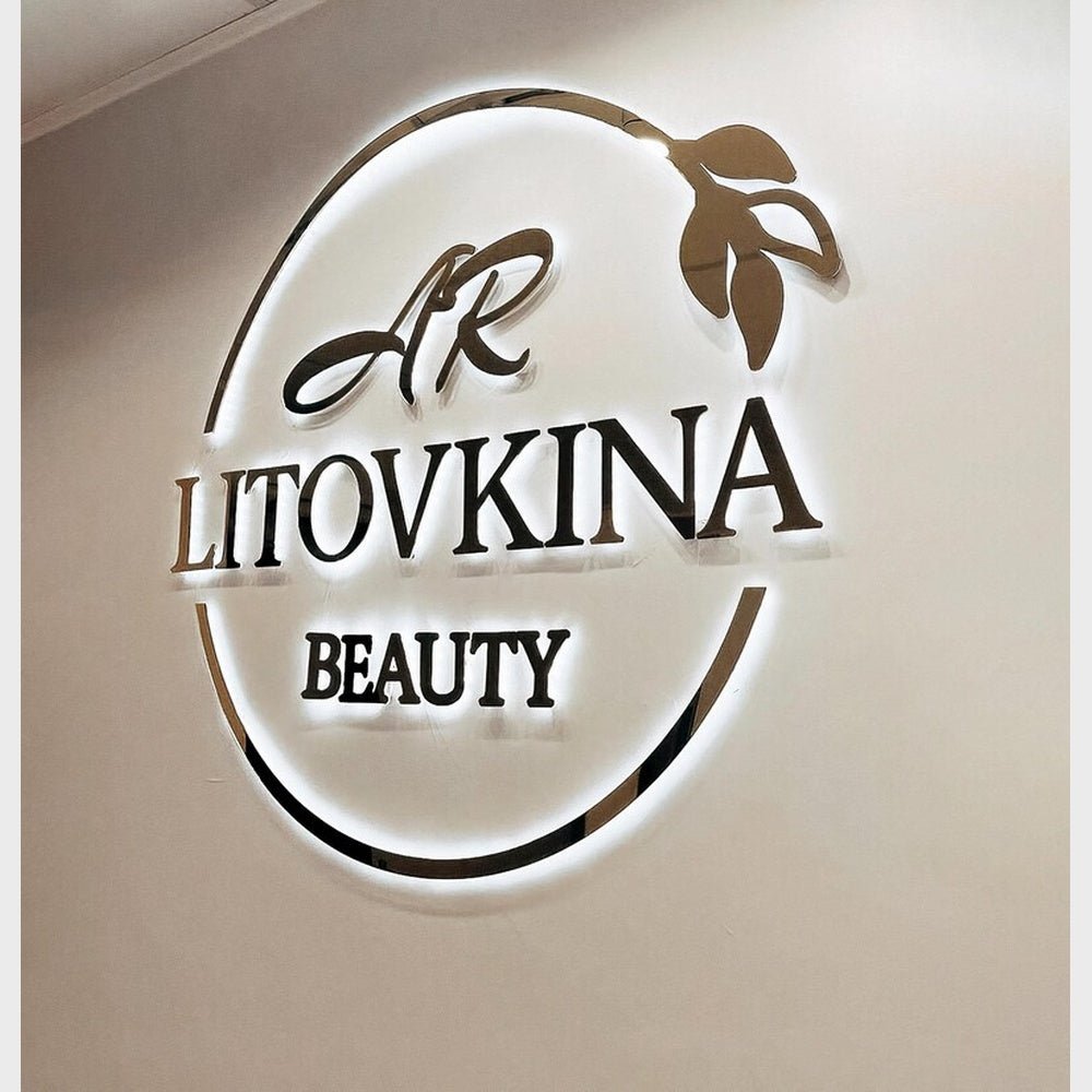 Litovkina Beauty 3D Backlit Channel Letters Led Light Sign - Shineneon
