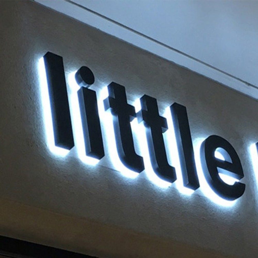 Little 3D Backlit Channel Letters Led Light Sign - Shineneon